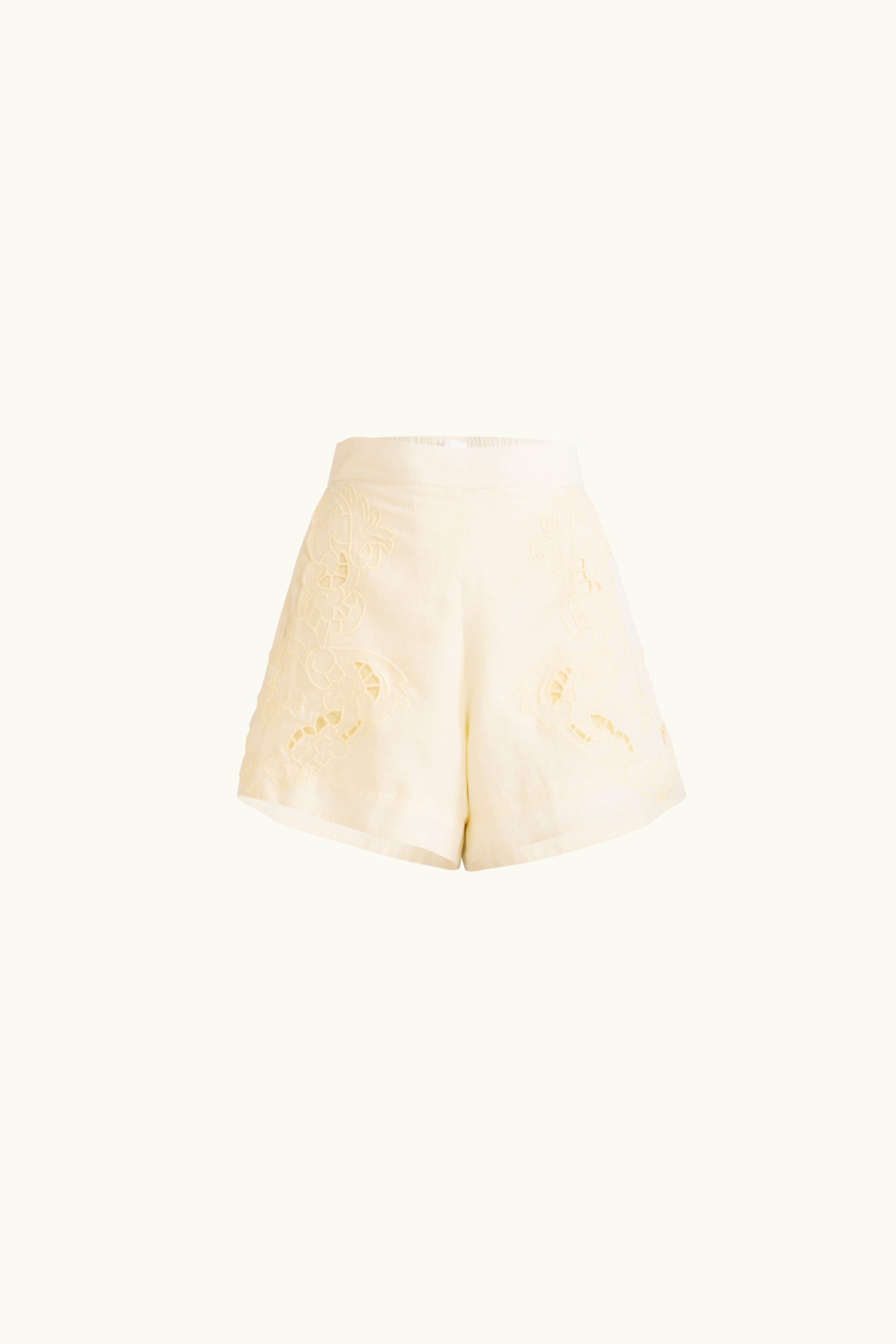 Pascal Embroidered Cutout Short