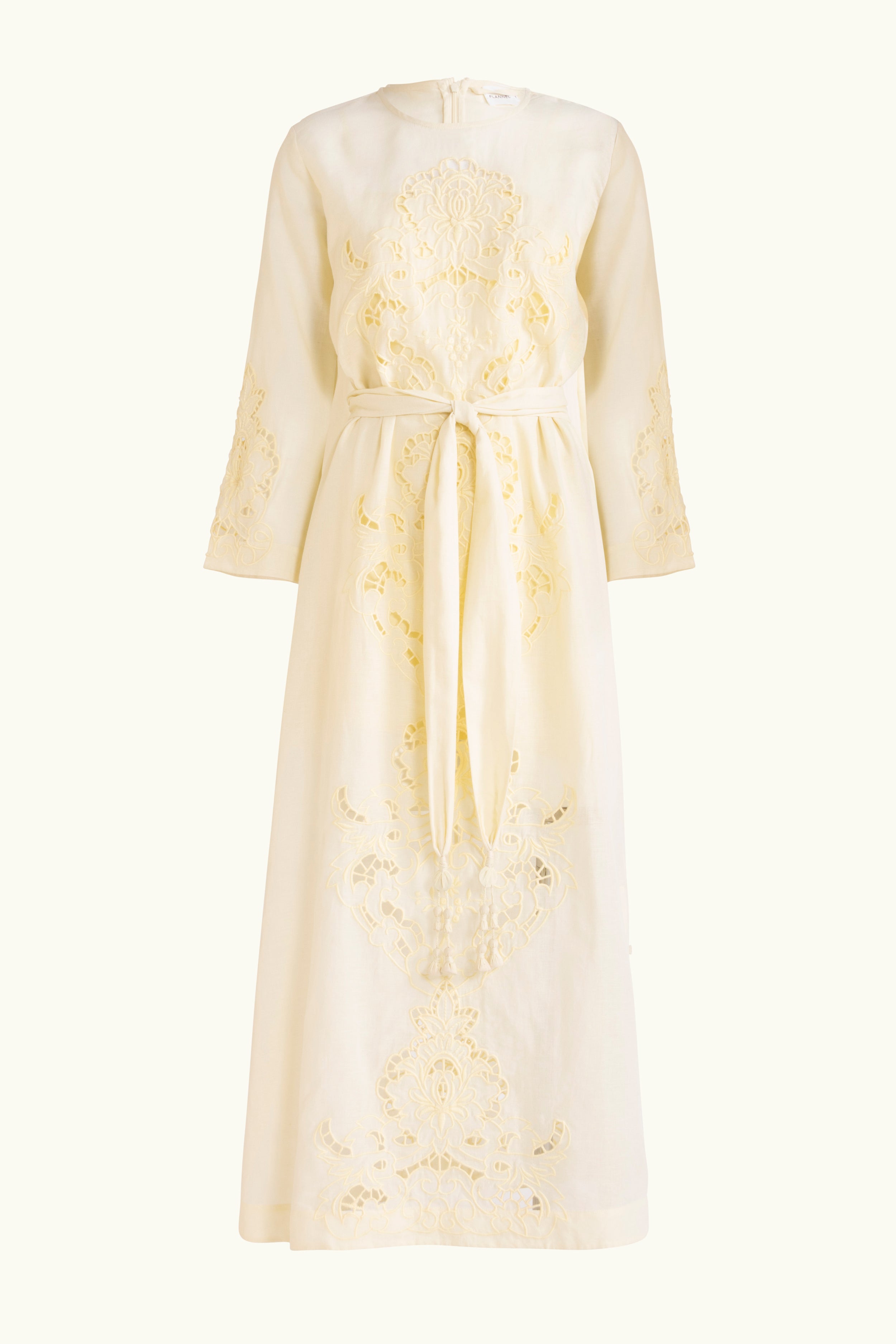 Pascal Embroidered Cutout Tunic Dress