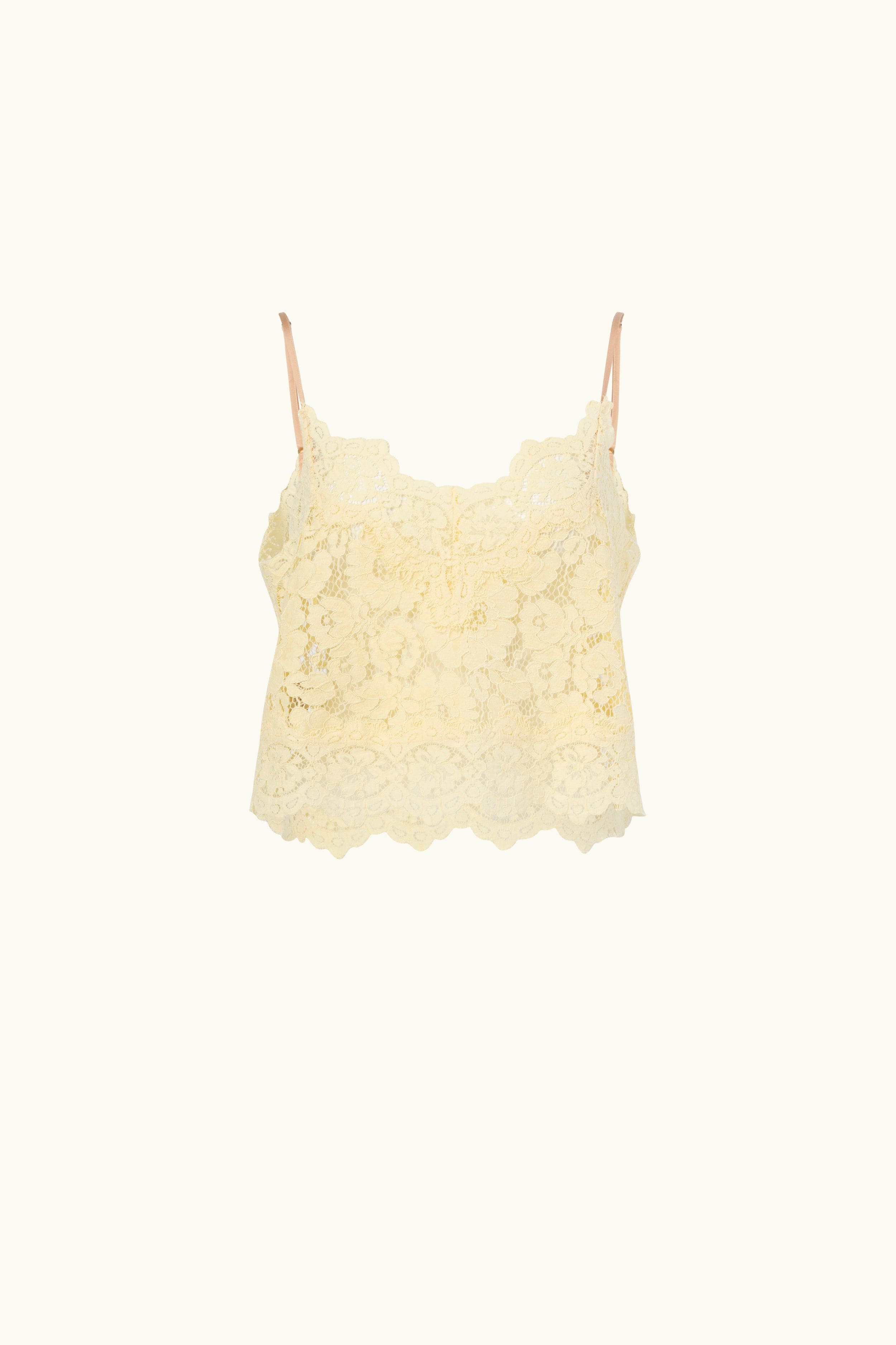 Tilly V Neck Lace Cami