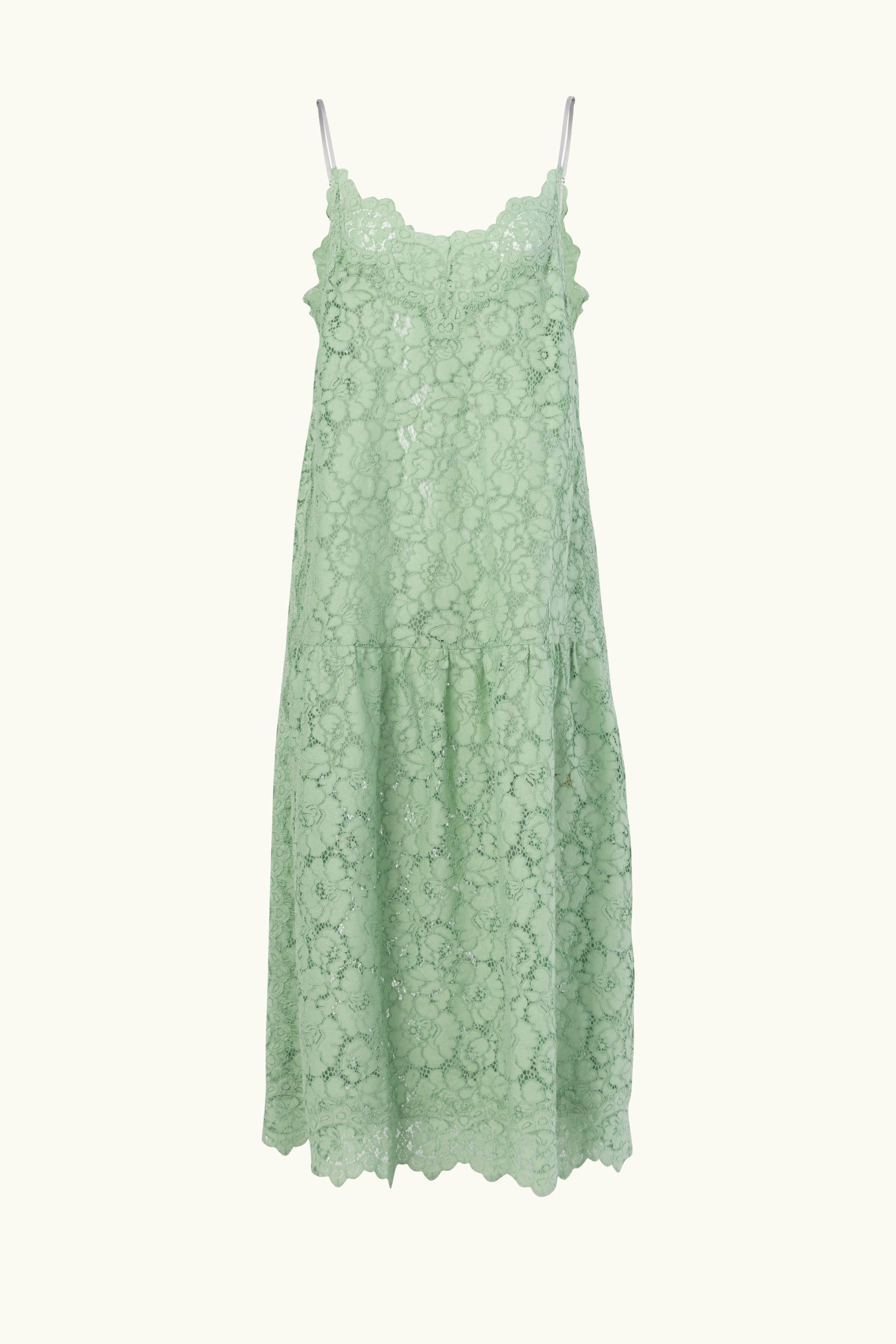 Tilly V Neck Lace Dress