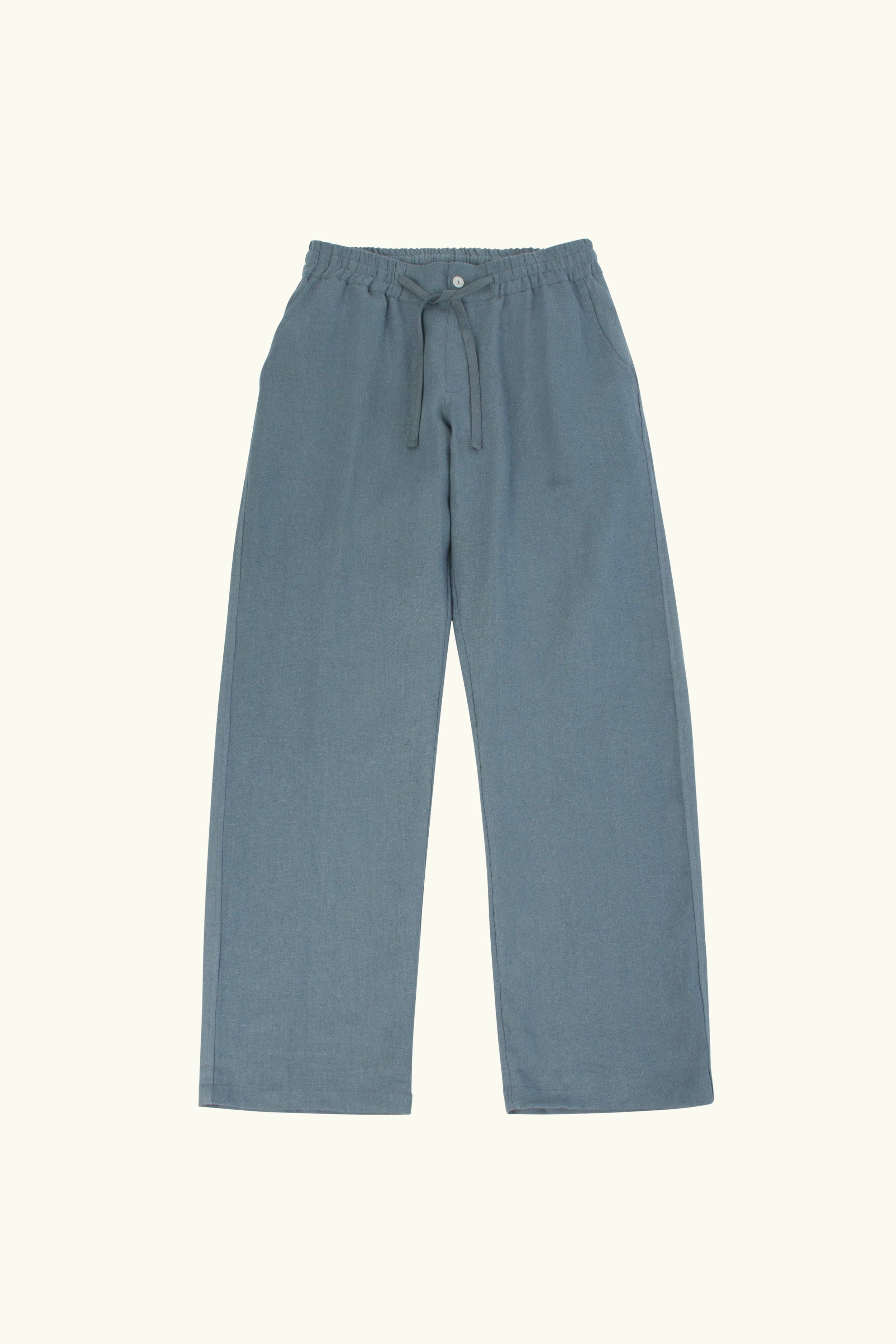 Toby Linen Drawstring Pant