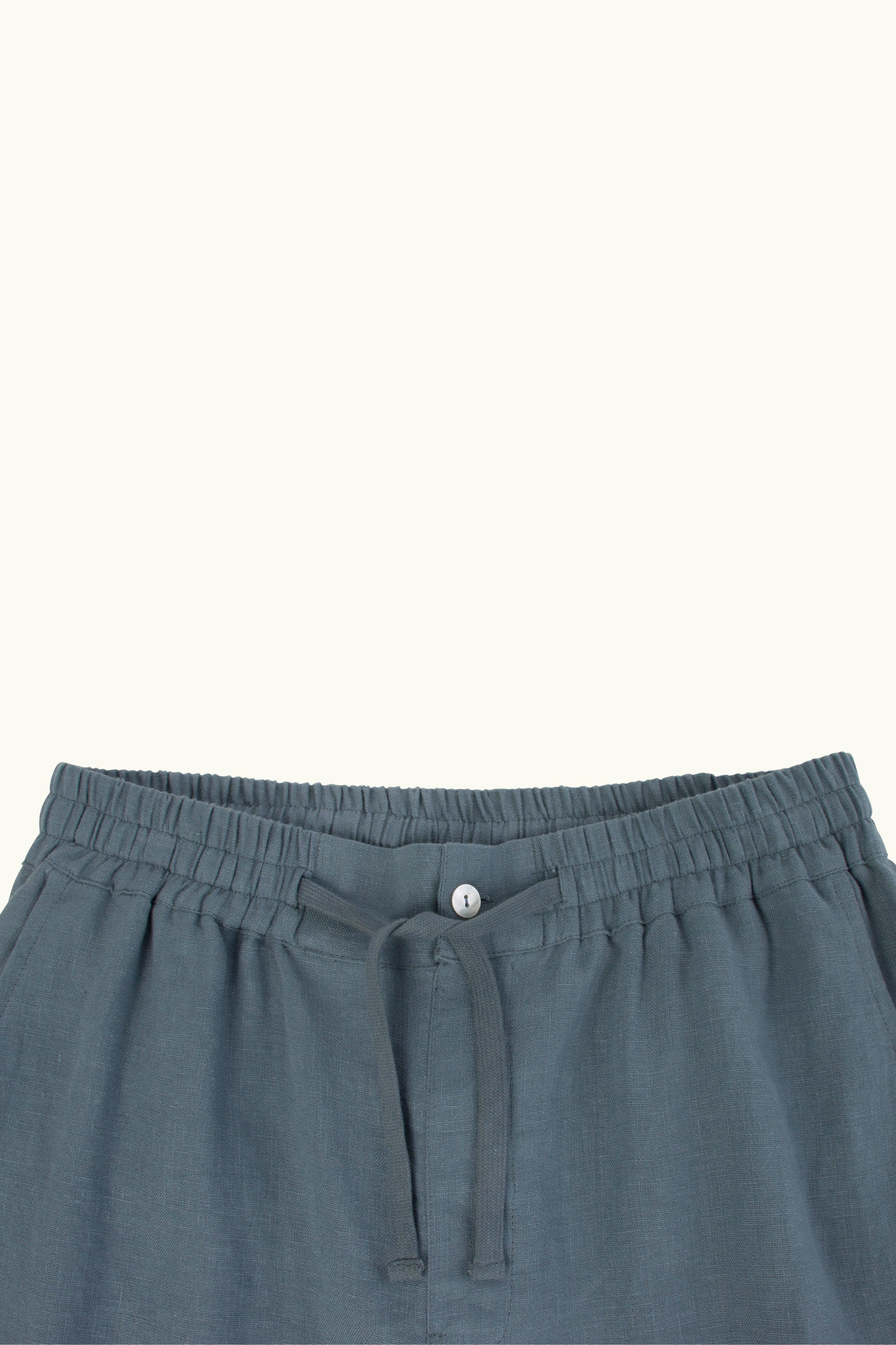 Toby Linen Drawstring Short