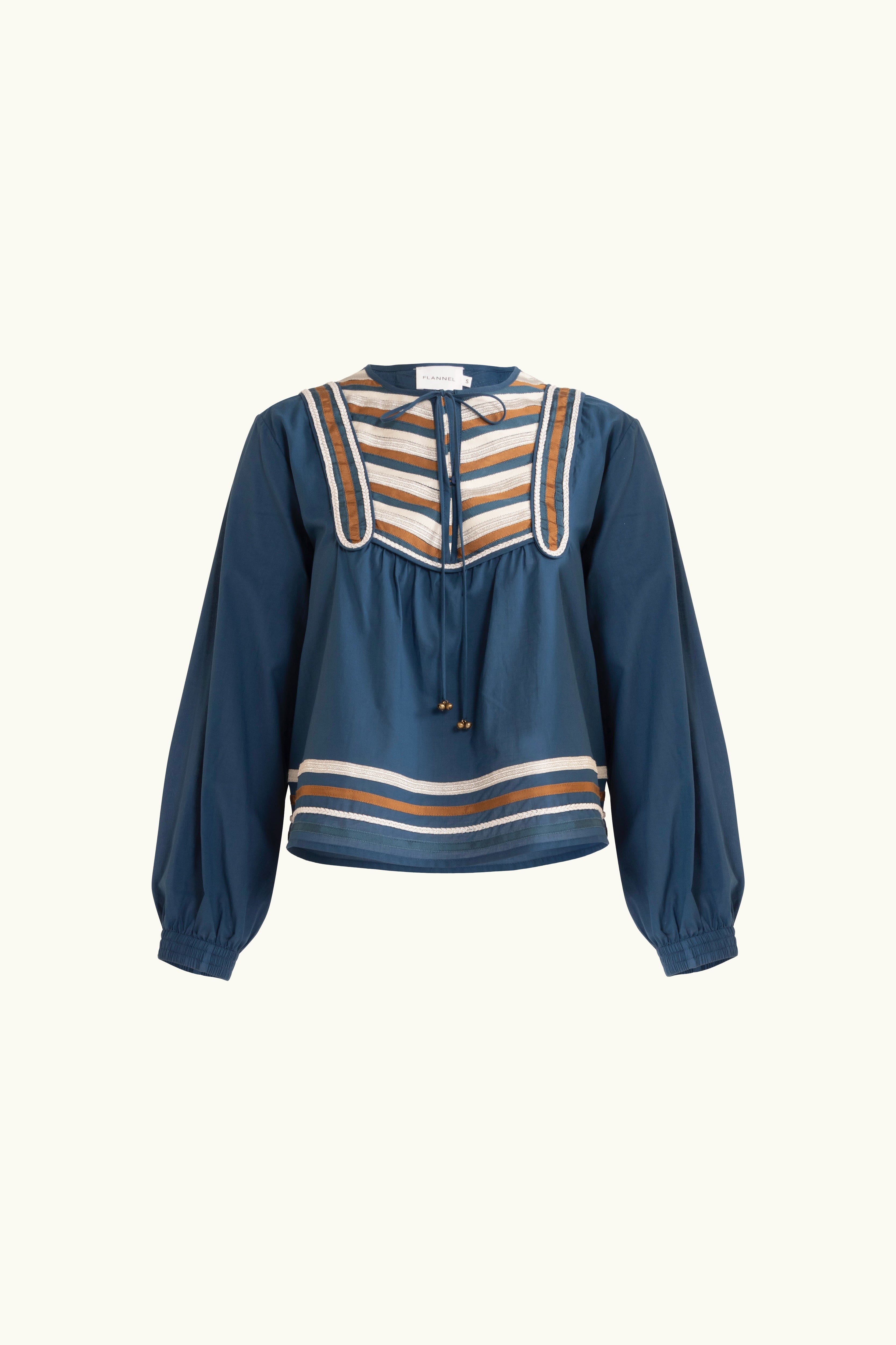 Talitha Cotton Long Sleeve Top