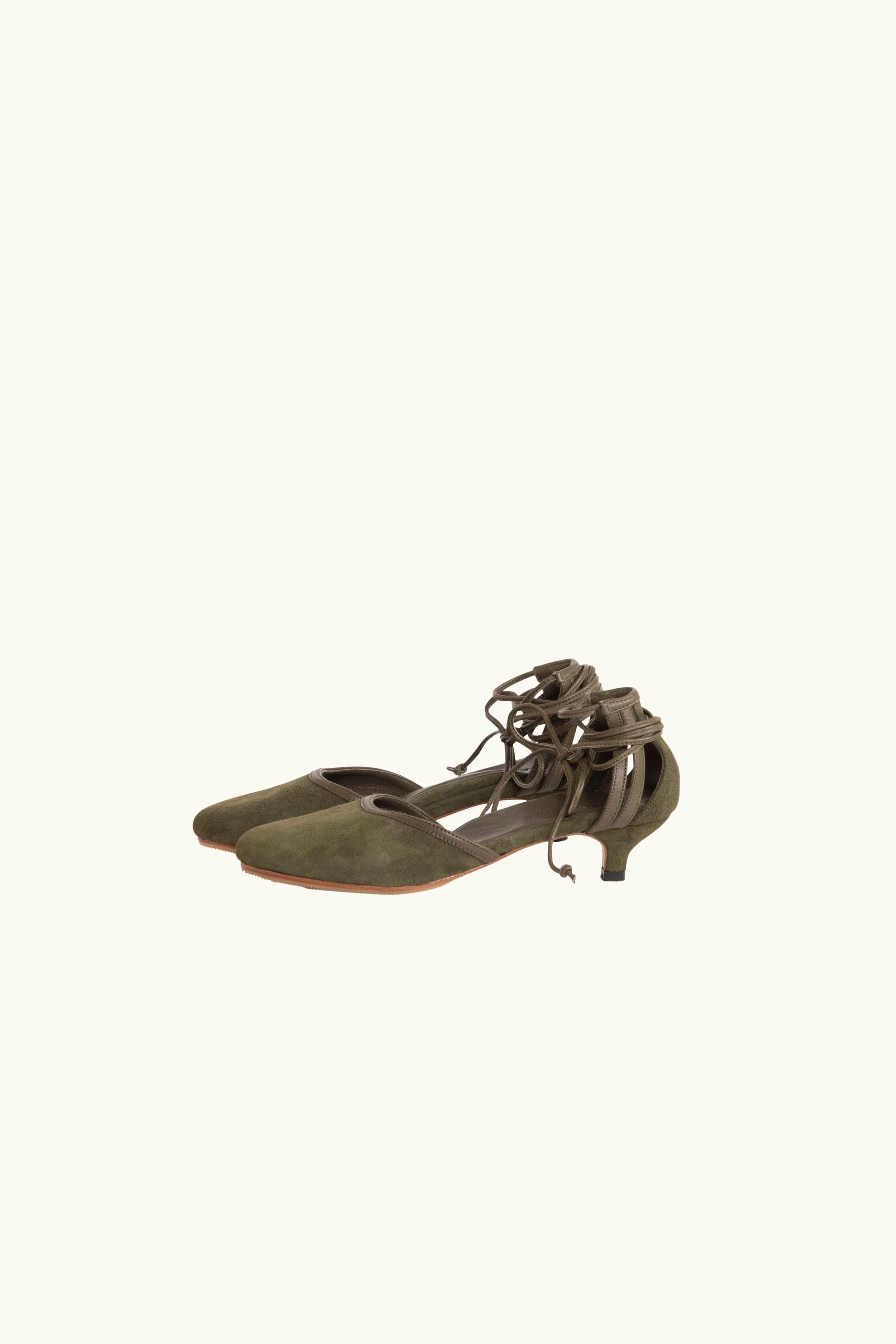 Tiana Suede Tango-Inspired Kitten Heel