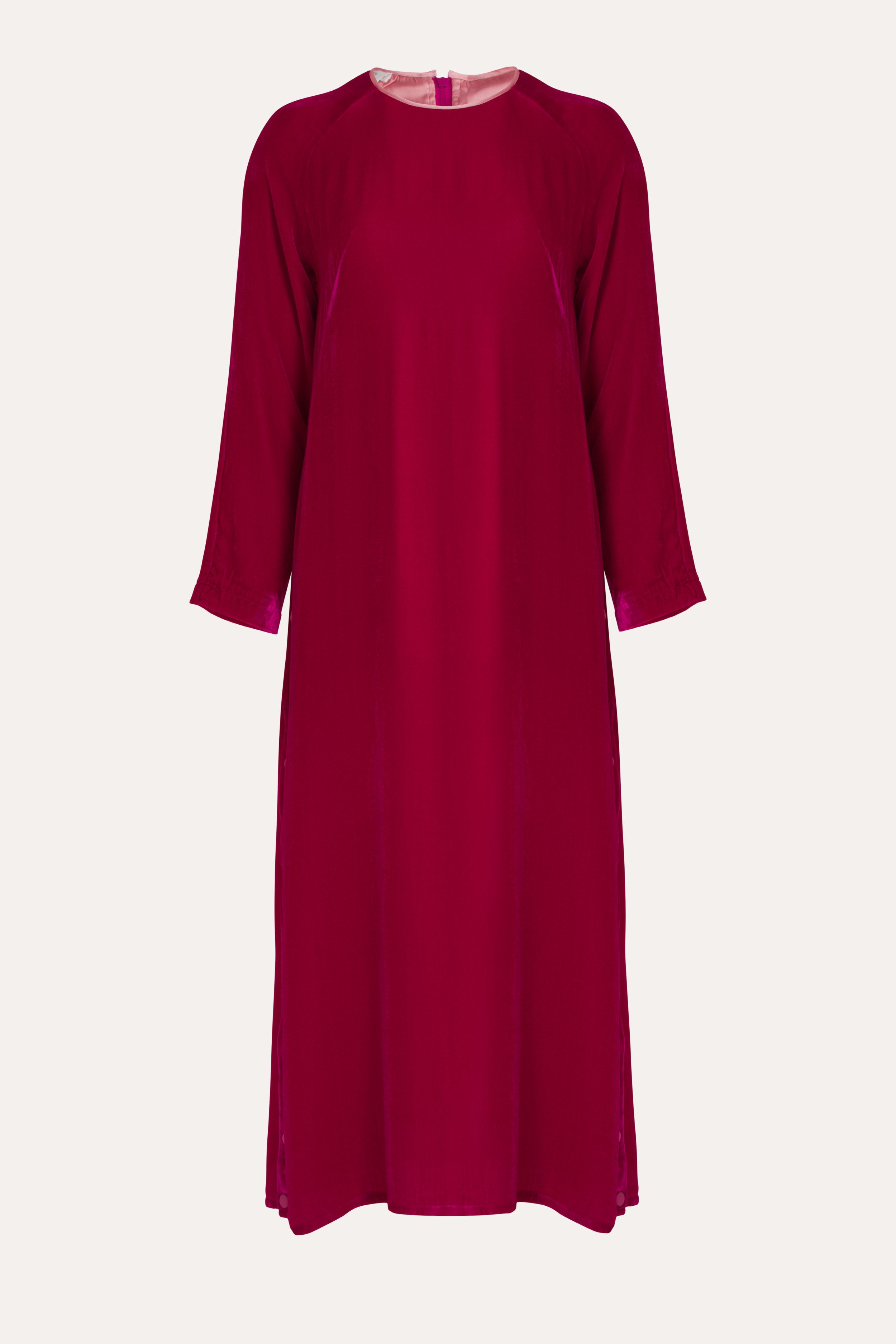 Aude Silk Velvet Dress
