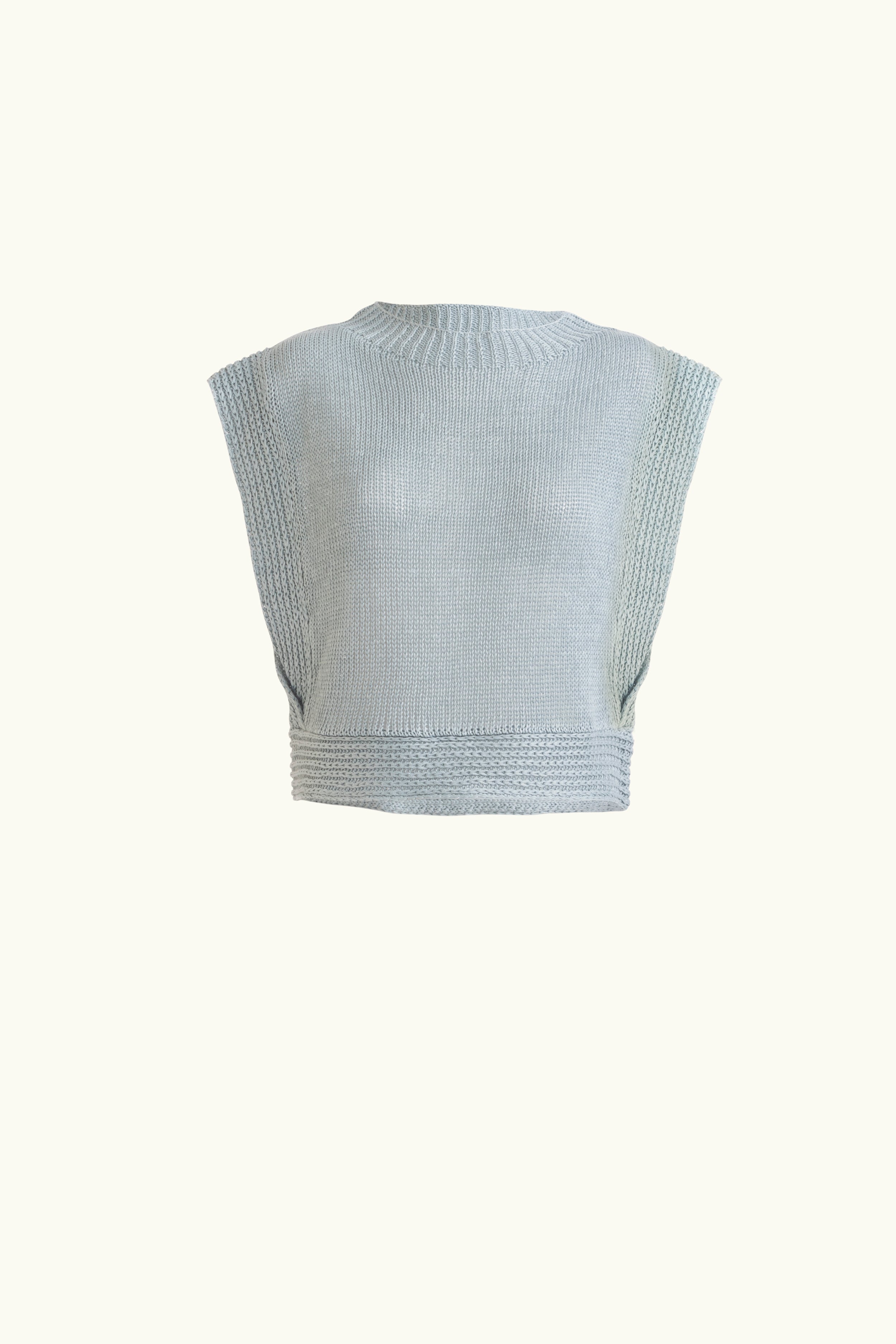 Avril Linen Knit Vest