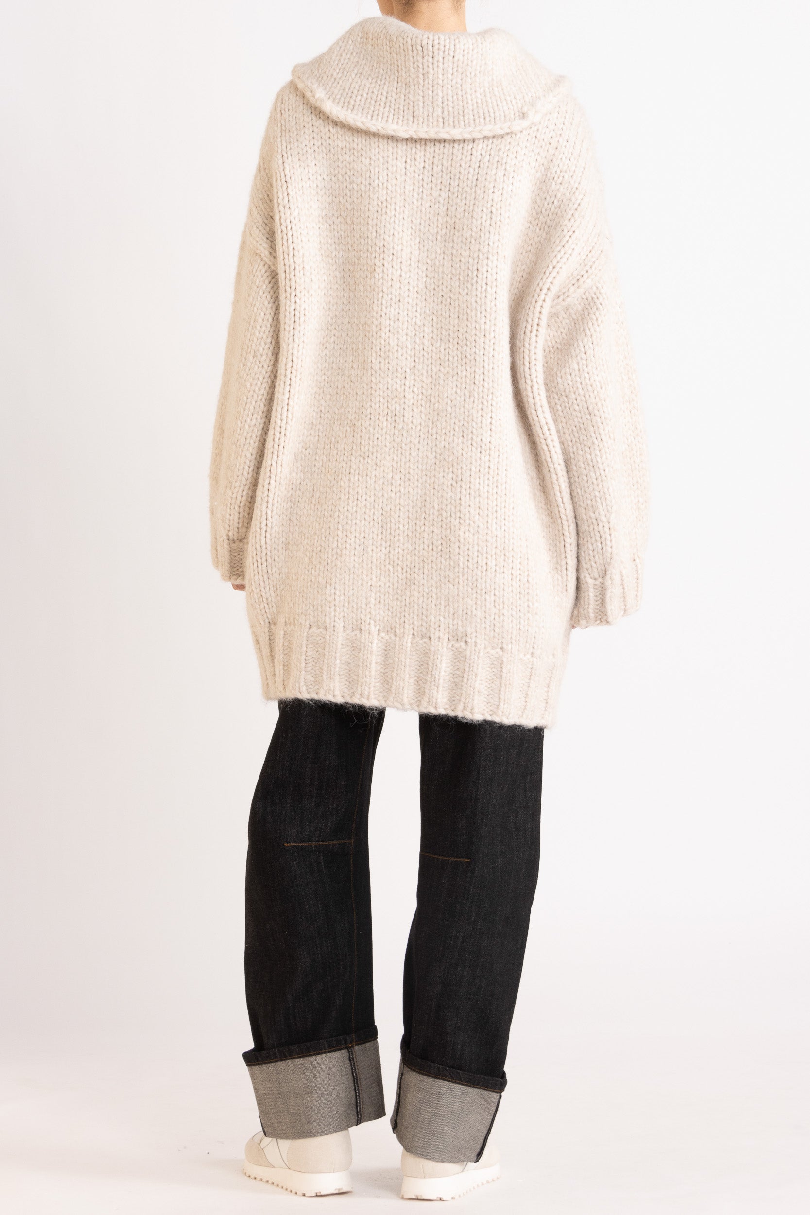 Beatrix Hand-Knit Cardigan