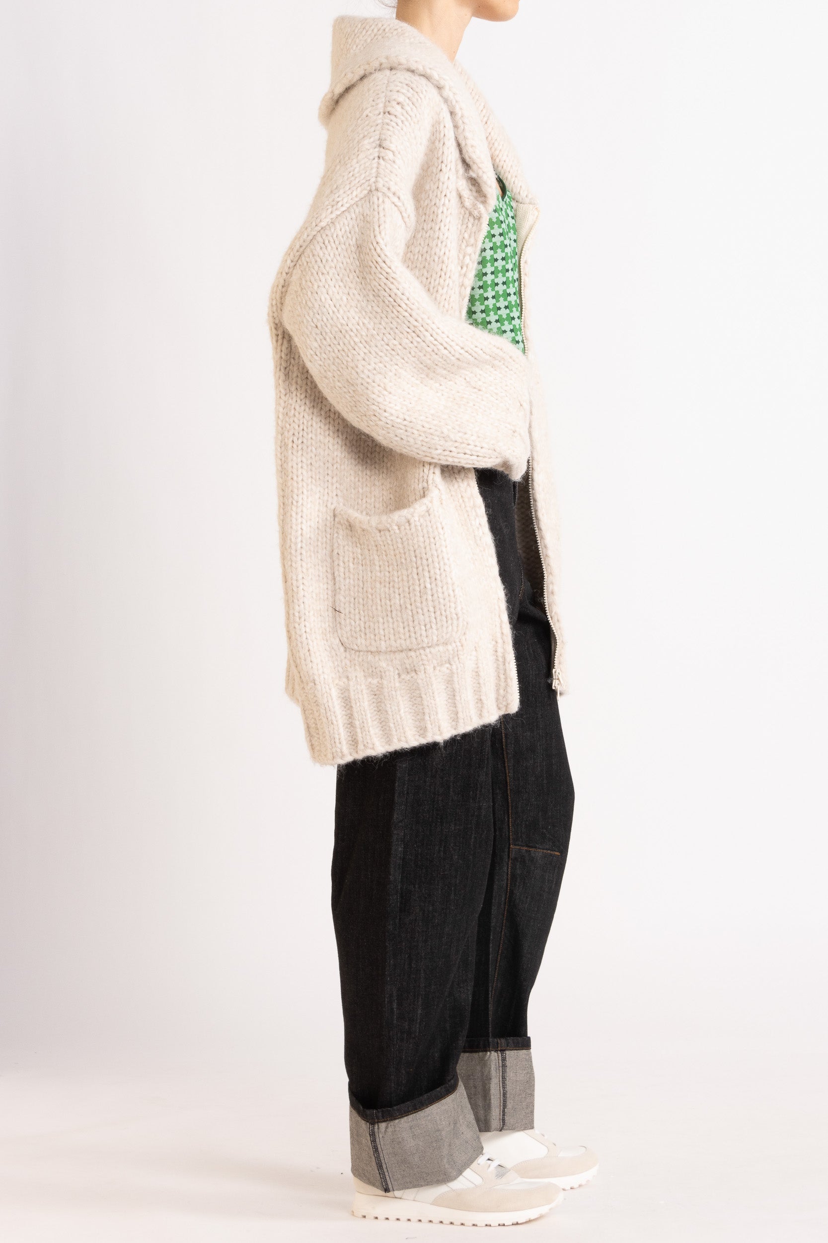 Beatrix Hand-Knit Cardigan