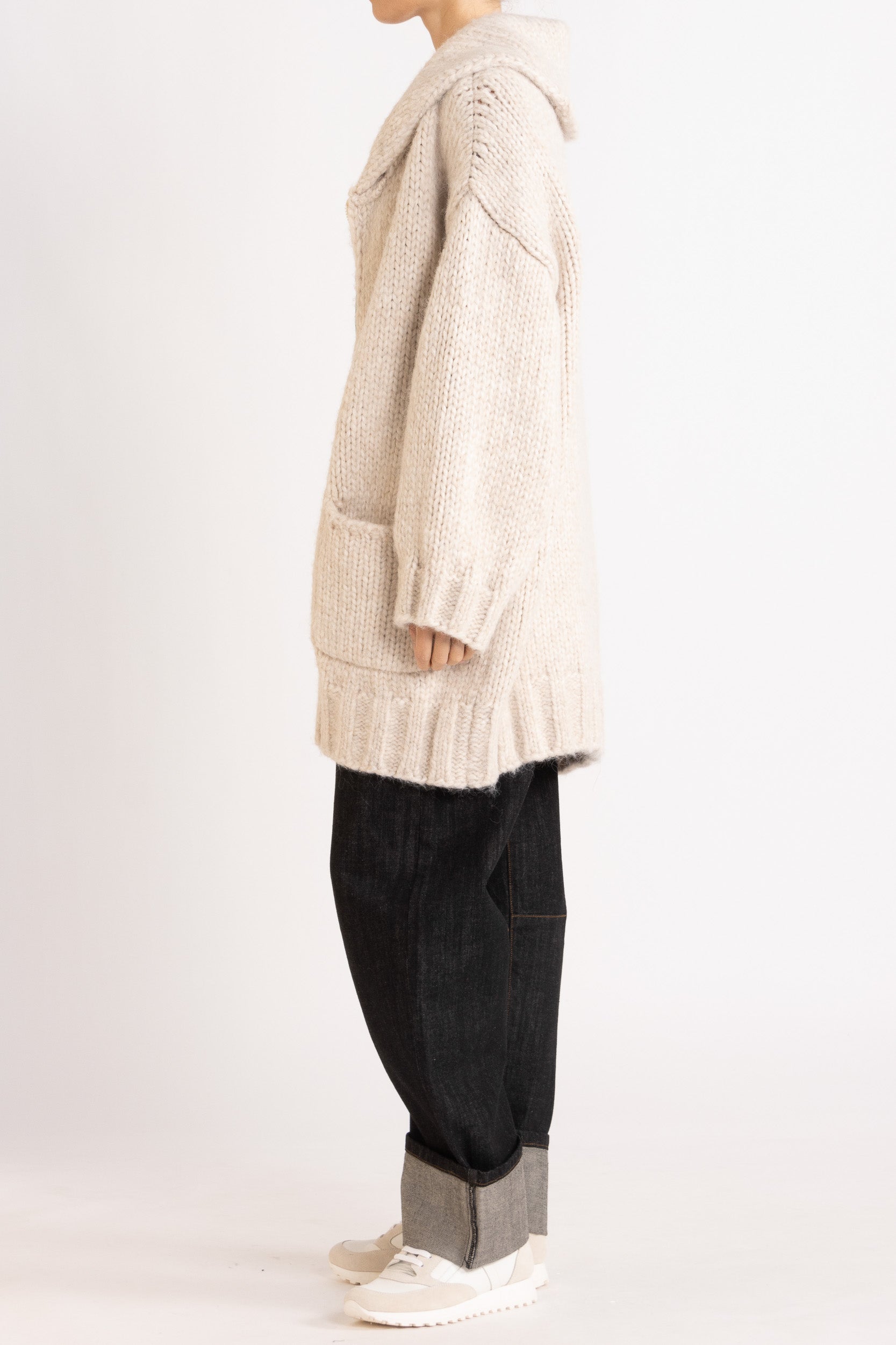 Beatrix Hand-Knit Cardigan
