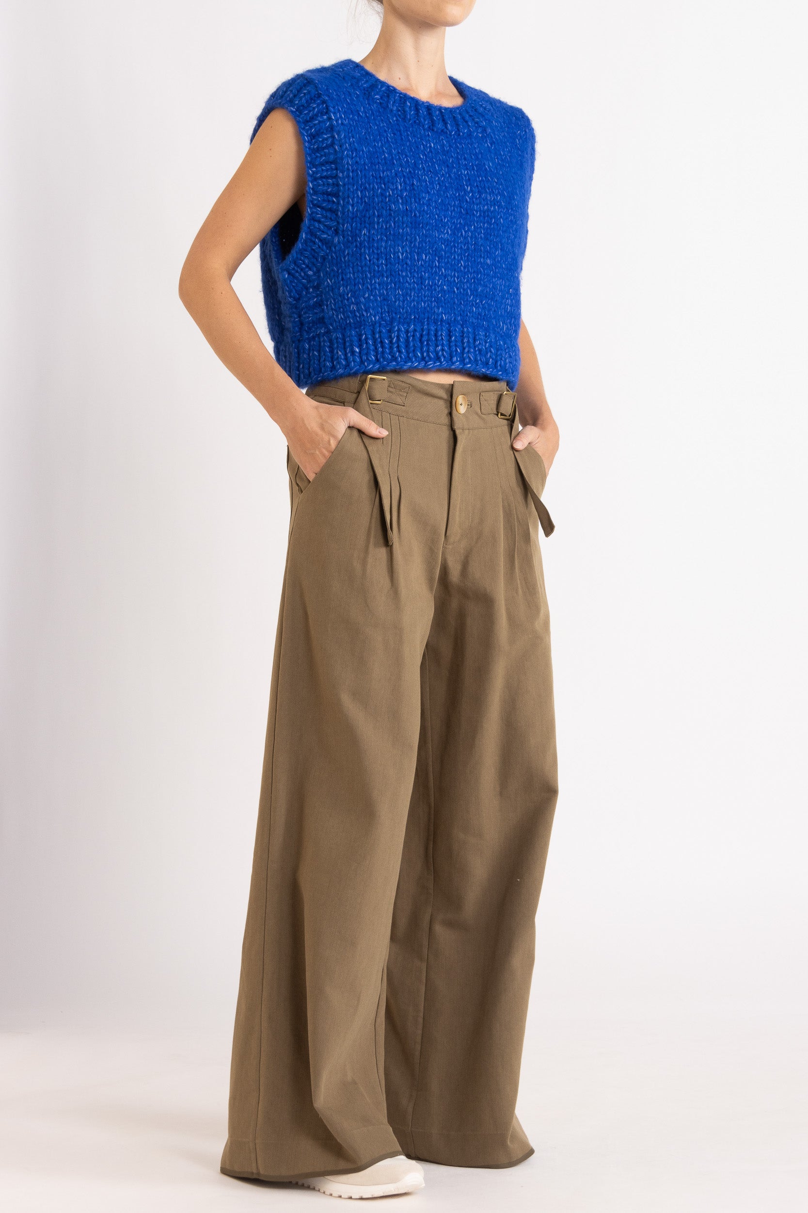 Beatrix Hand-Knit Vest