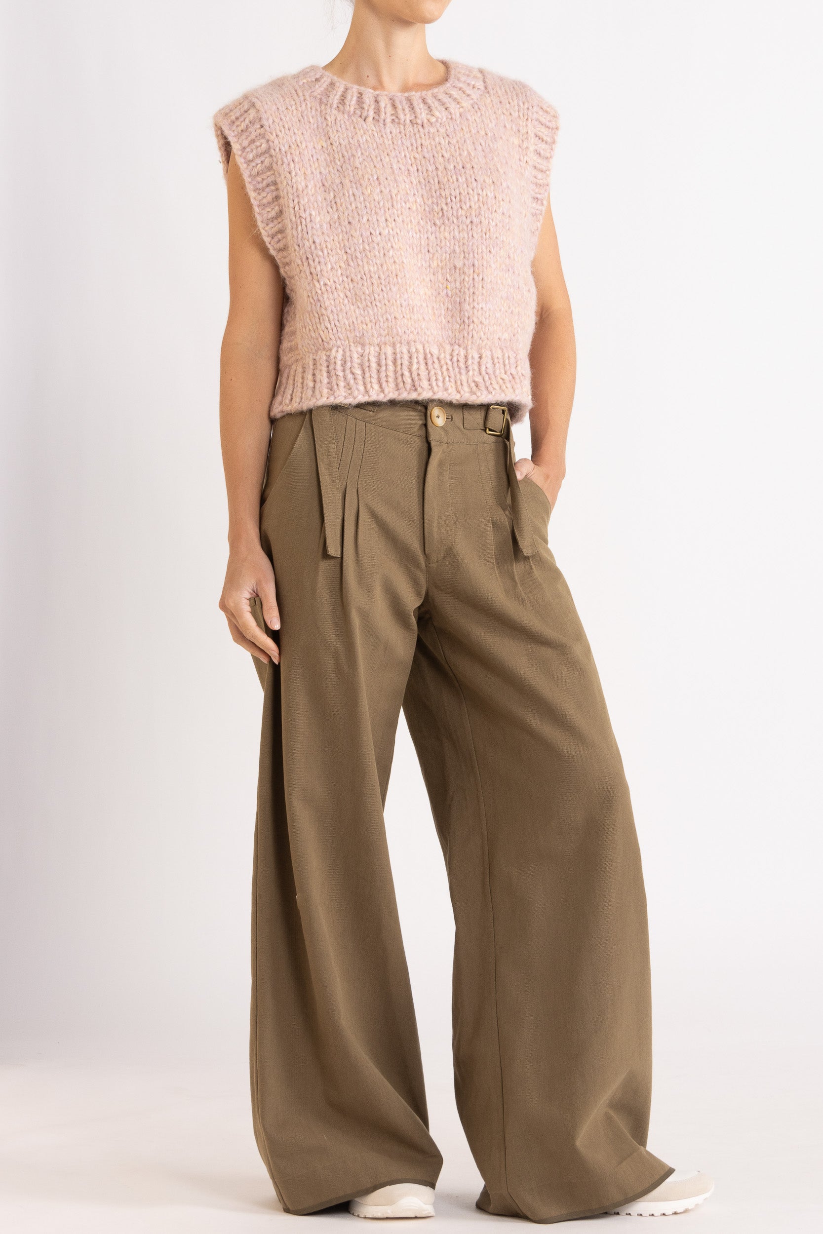 Beatrix Hand-Knit Vest
