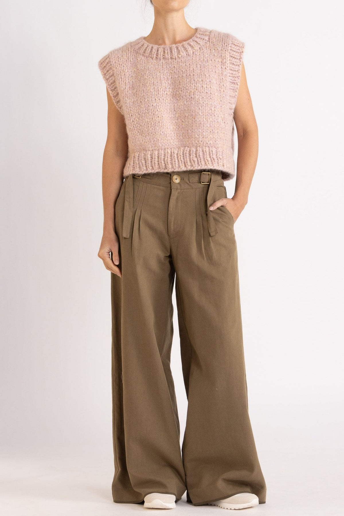 Beatrix Hand-Knit Vest