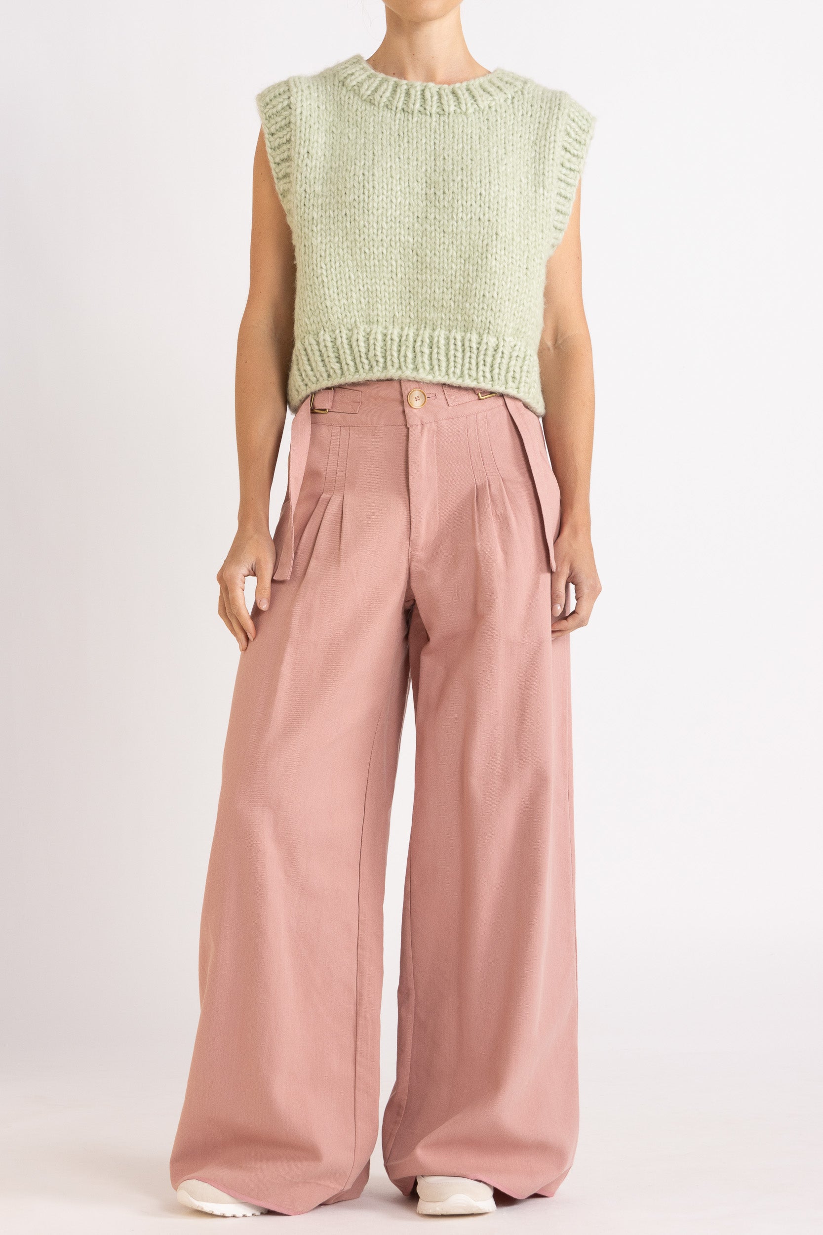 Beatrix Hand-Knit Vest
