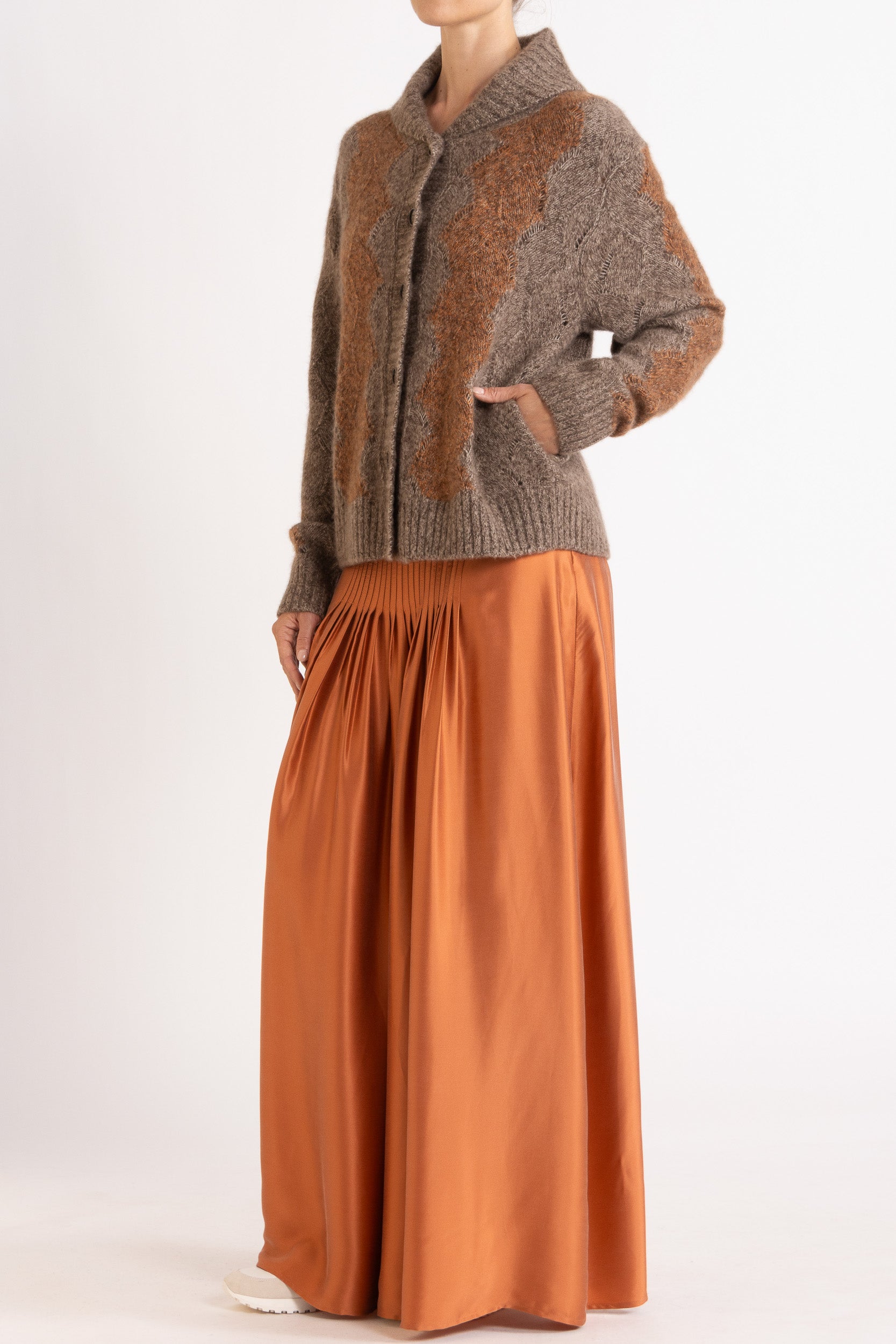 Essential Silk Maxi Skirt