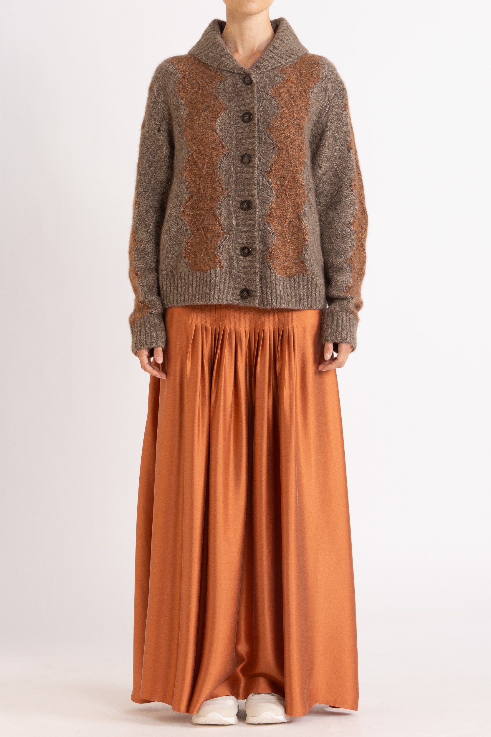 Essential Silk Maxi Skirt