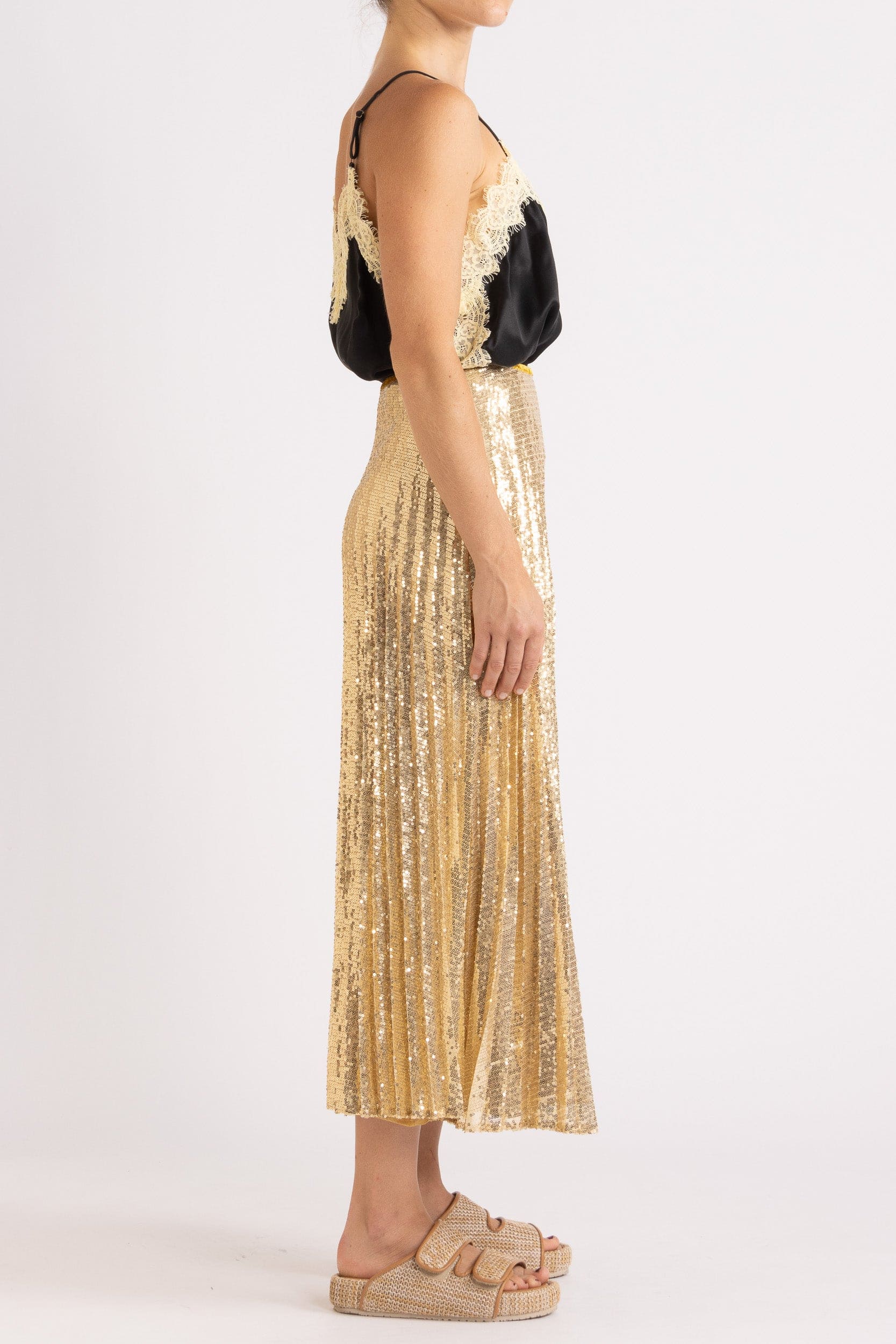 Brodie Silk & Lace Cami