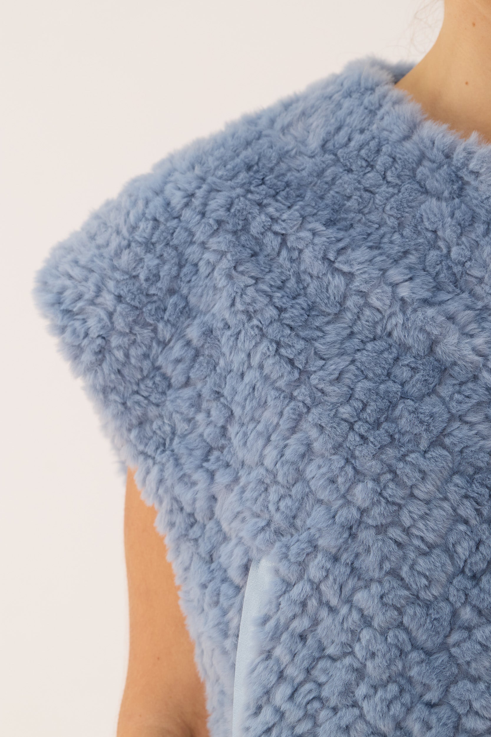 Key Faux Fur Vest