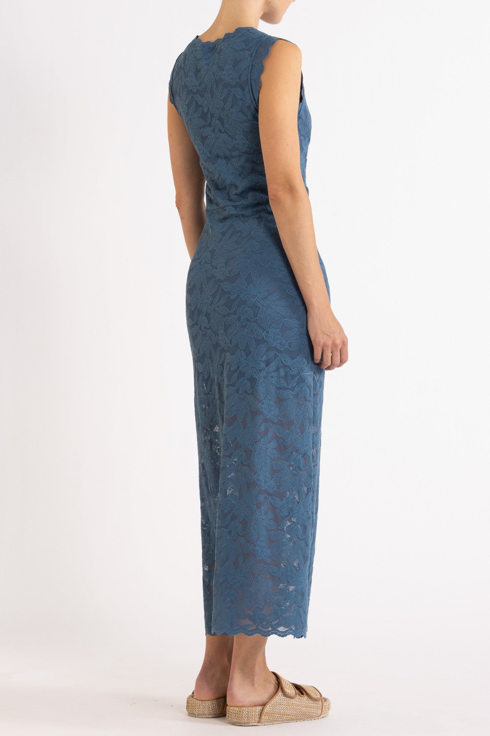 Erika Sleeveless Lace Dress