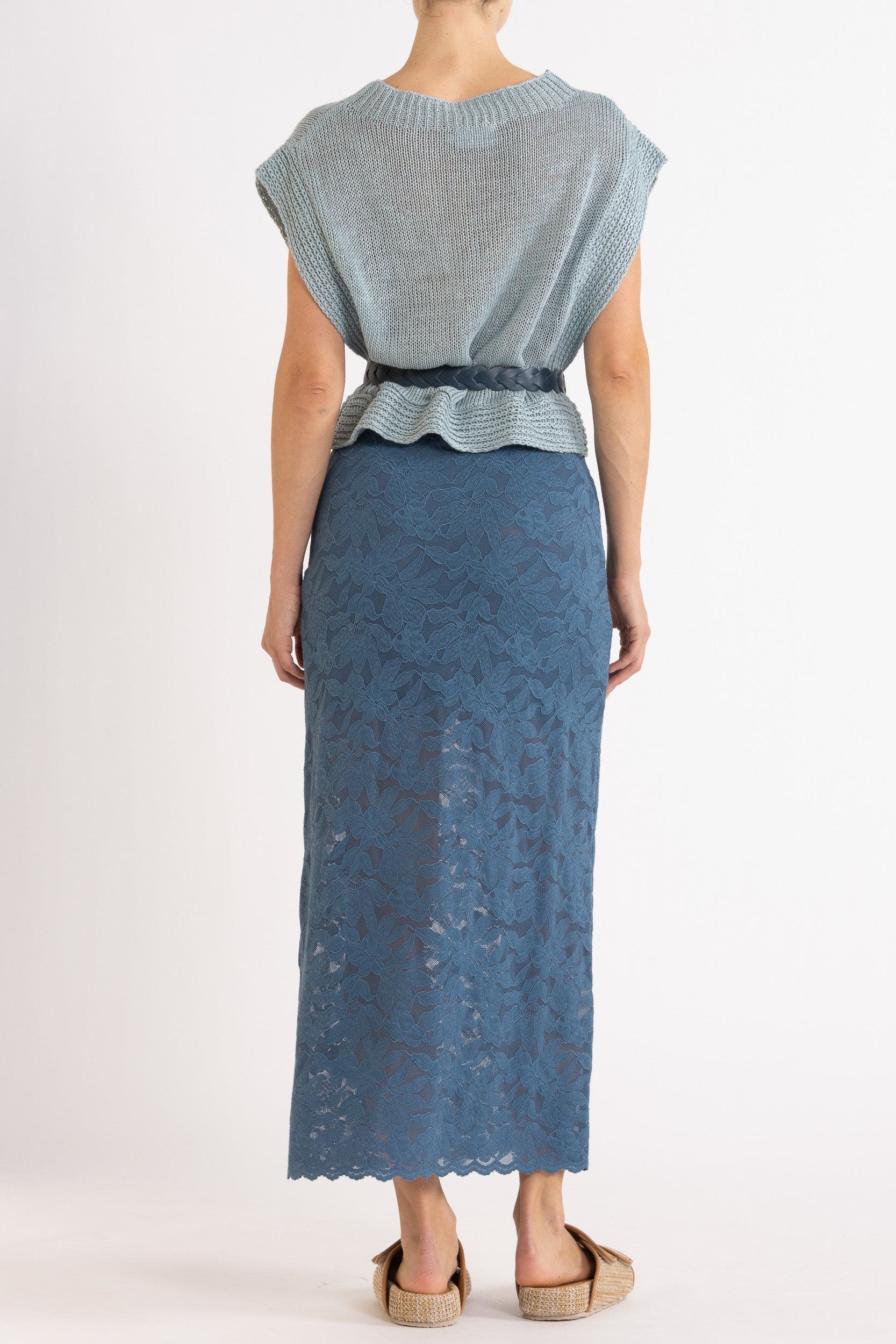 Avril Linen Knit Vest