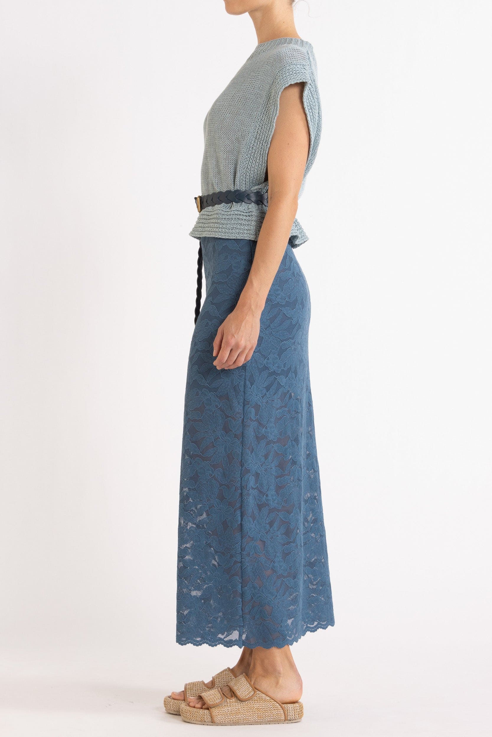 Avril Linen Knit Vest