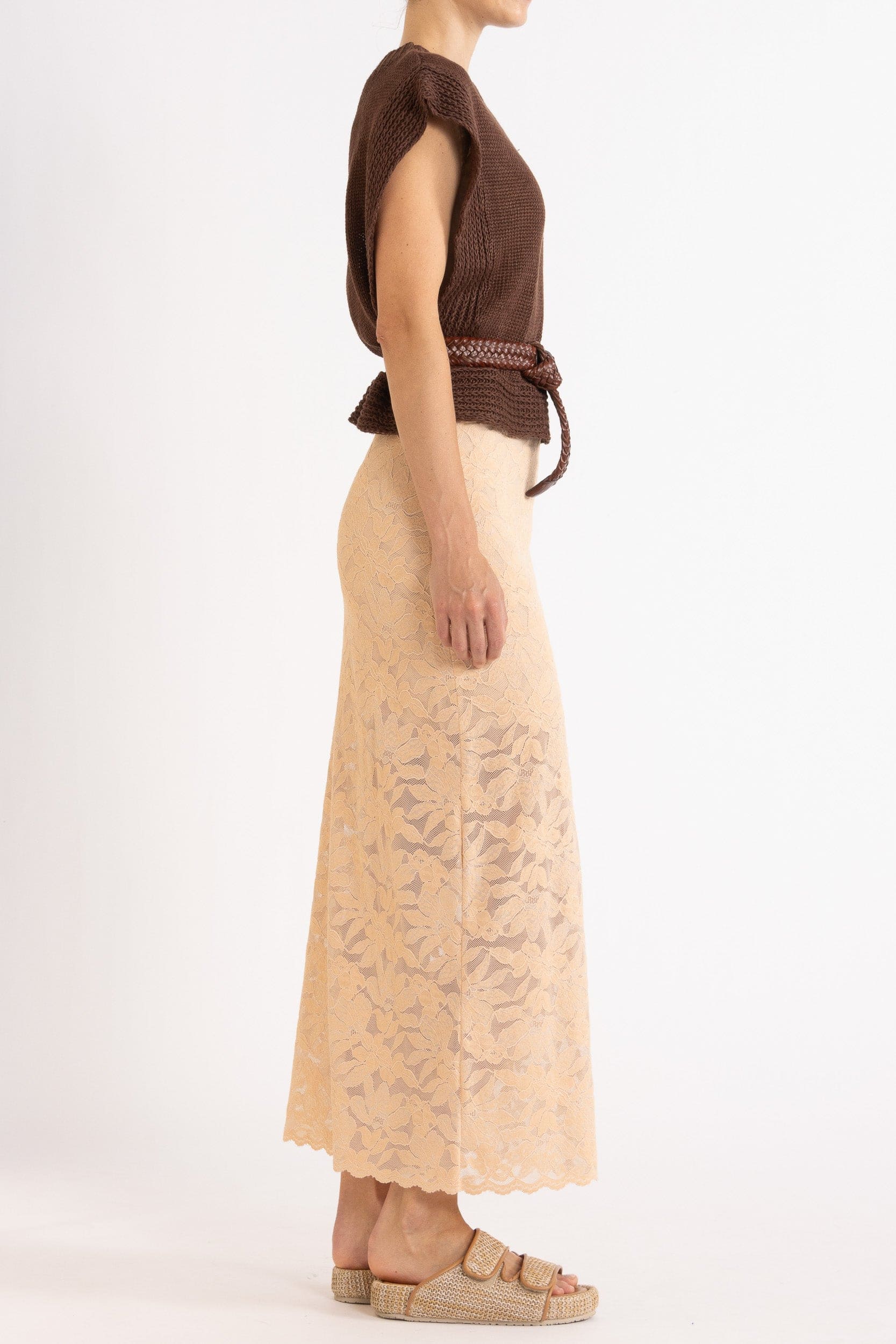 Avril Linen Knit Vest