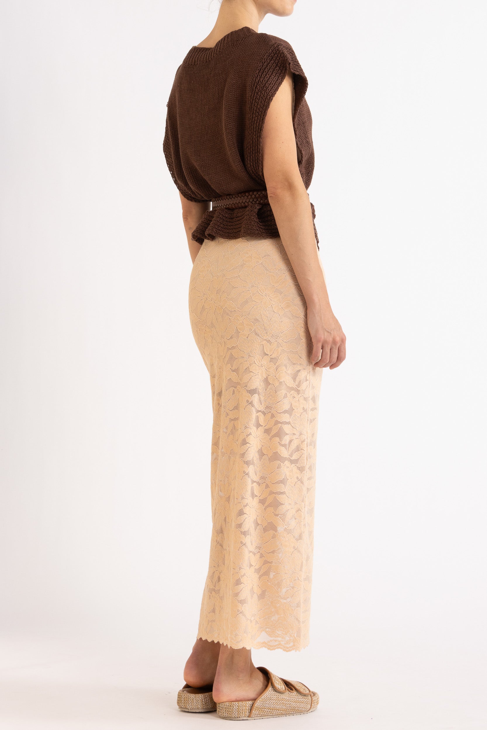 Avril Linen Knit Vest