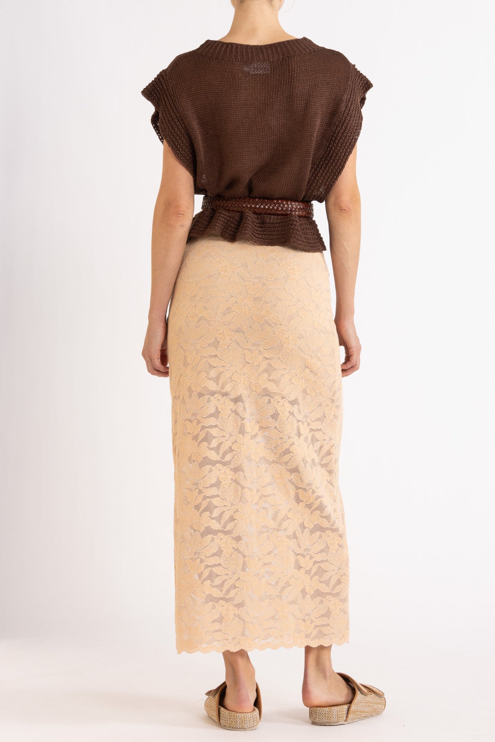Avril Linen Knit Vest