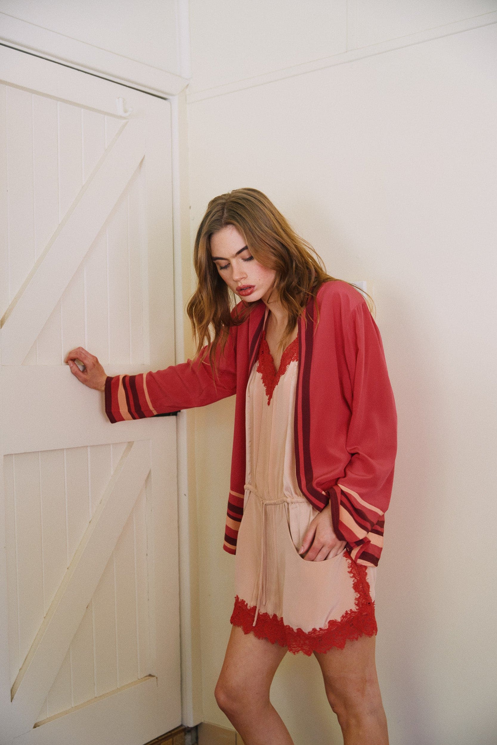 Lilia Silk Crepe de Chine Jacket