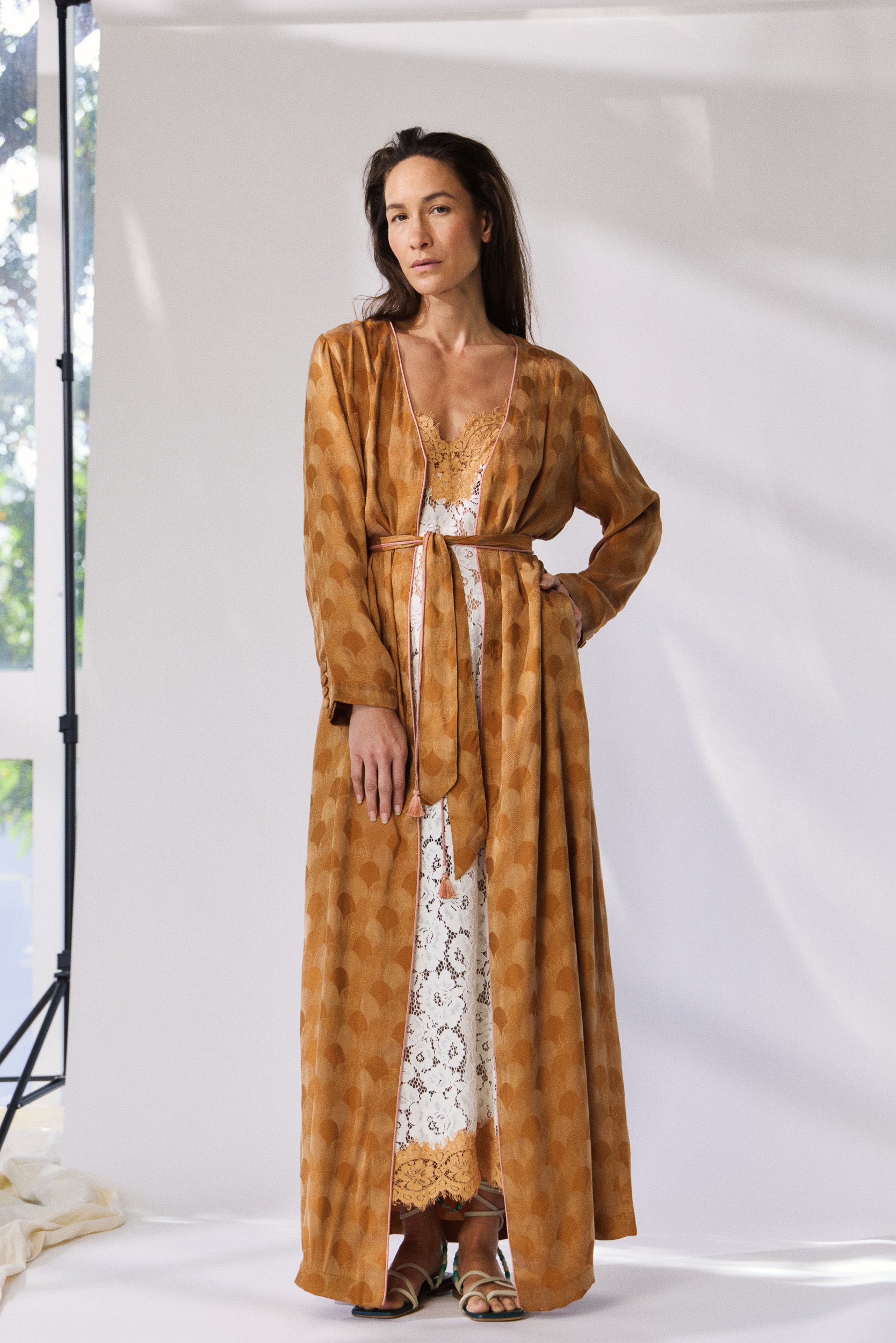 Prue Jacquard Maxi Dress