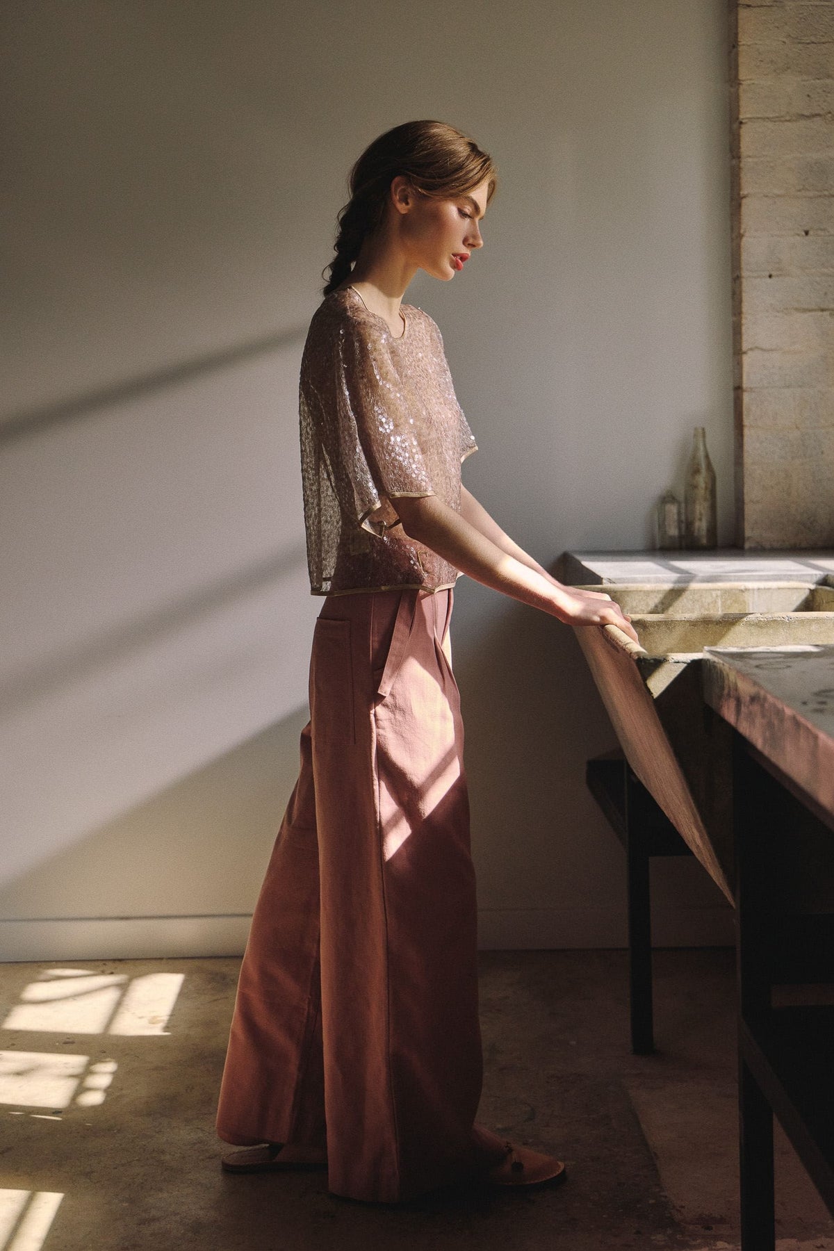 Skyler Sequin Top
