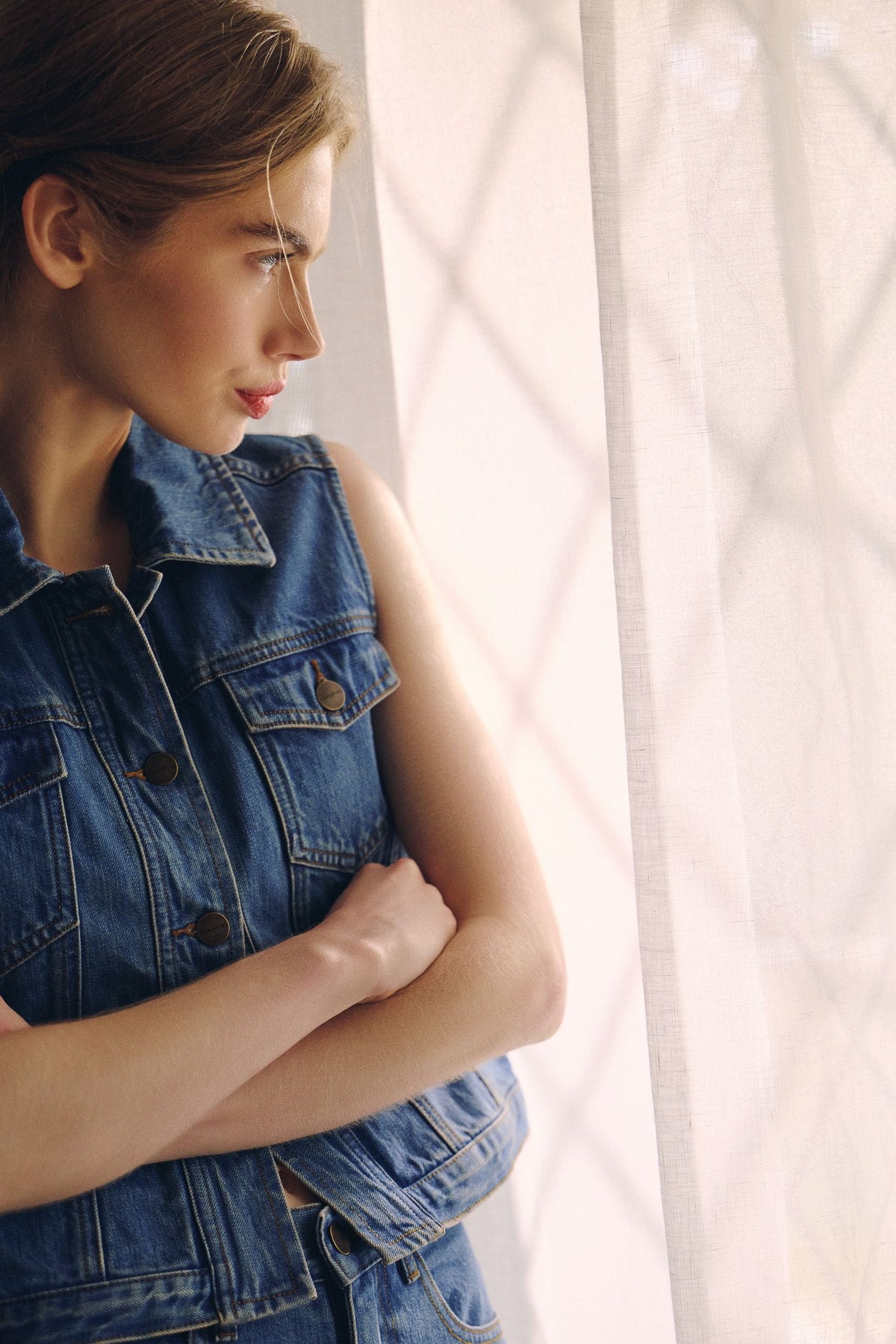 Clay Denim Vest