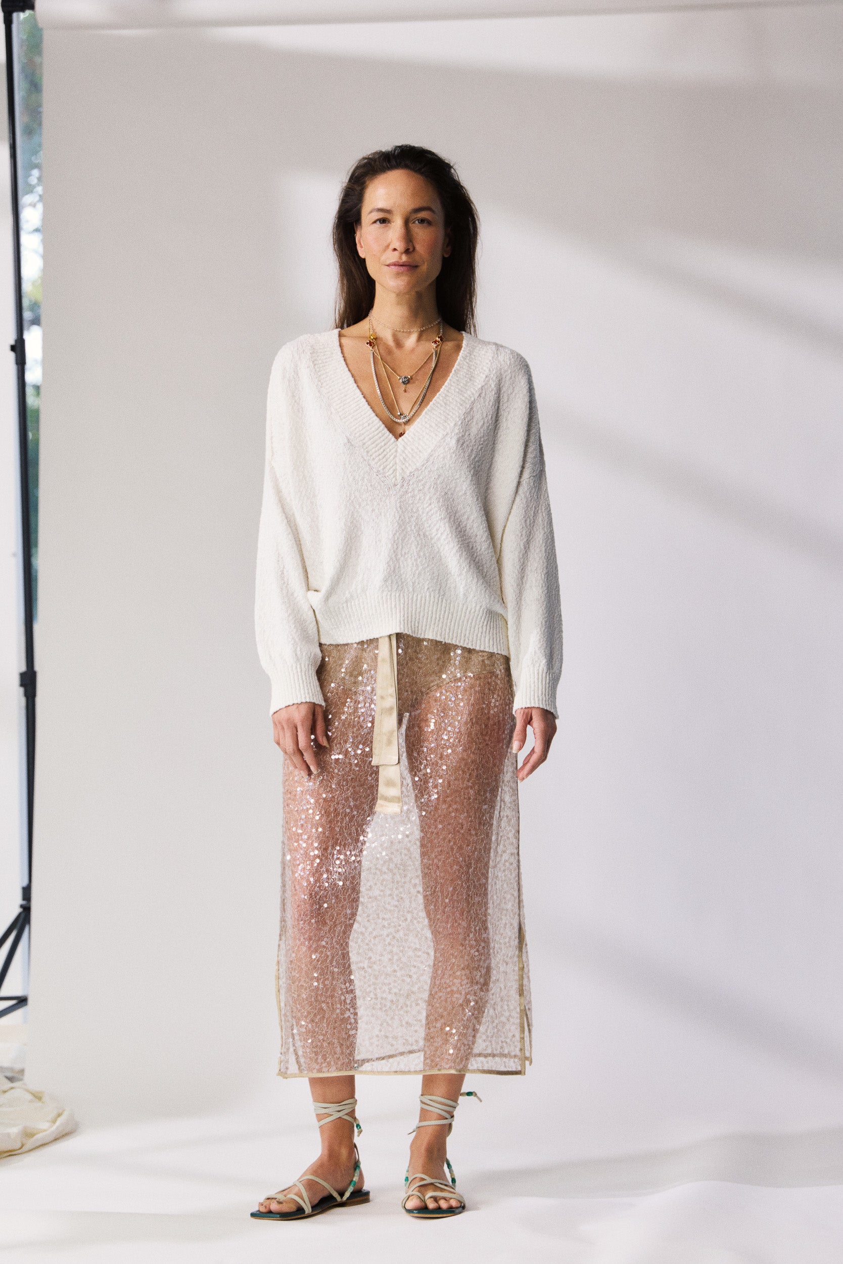 Giselle Combed Cotton Sweater