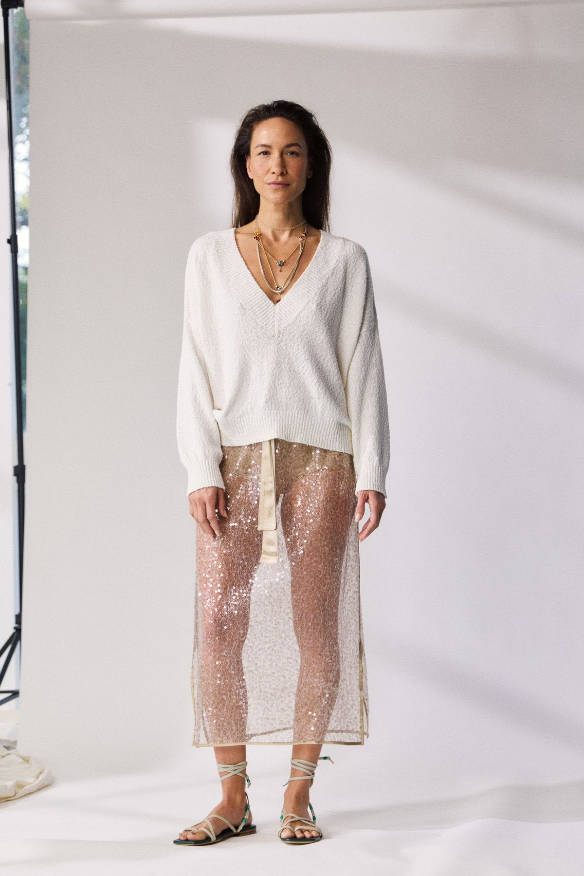 Giselle Combed Cotton Sweater