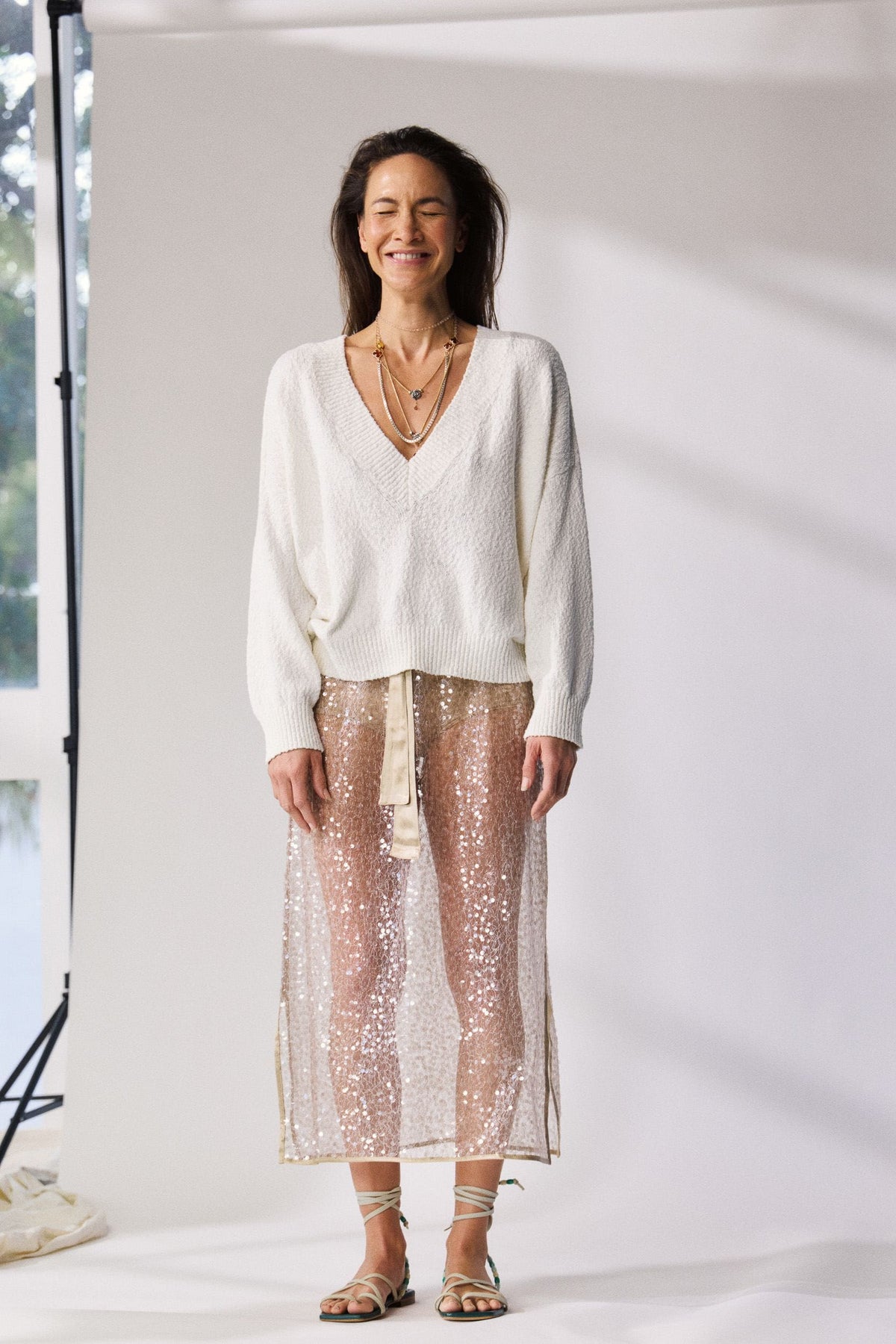 Skyler Sequin Skirt
