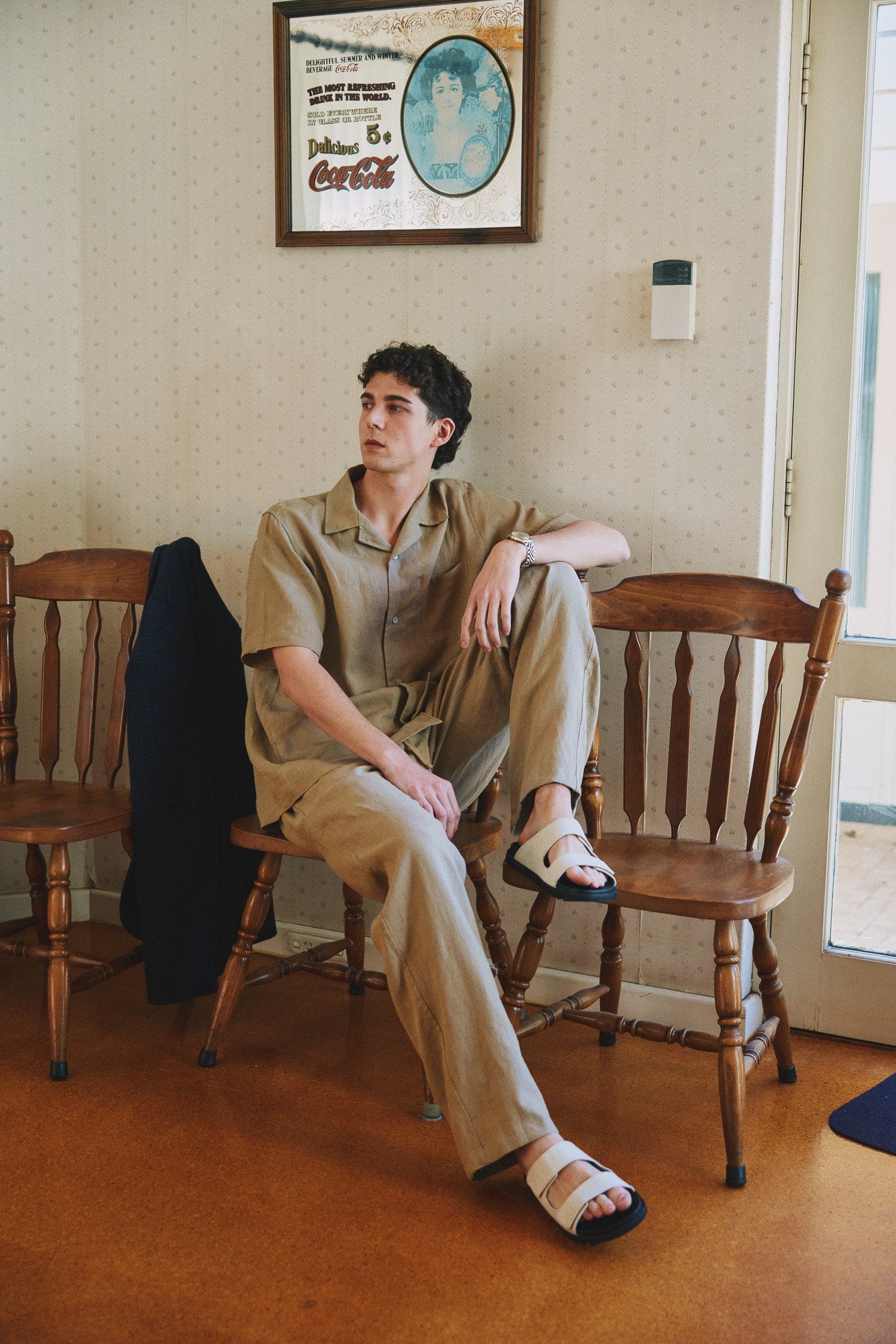 Toby Linen Drawstring Pant