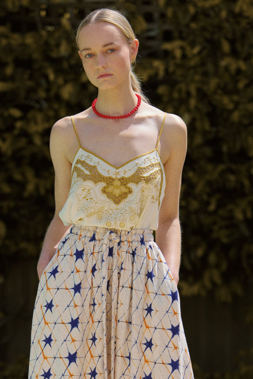Lina Silk Crepe Cami