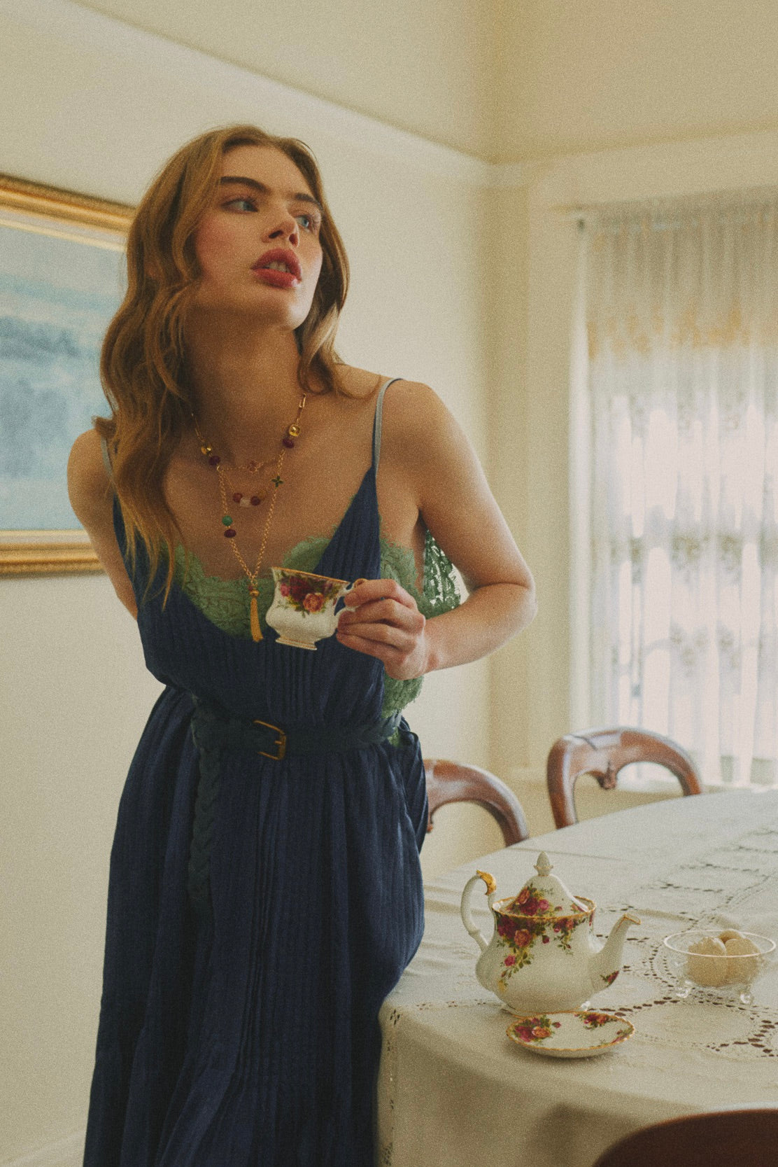 Gabbi Kelly Gem Layered Necklace