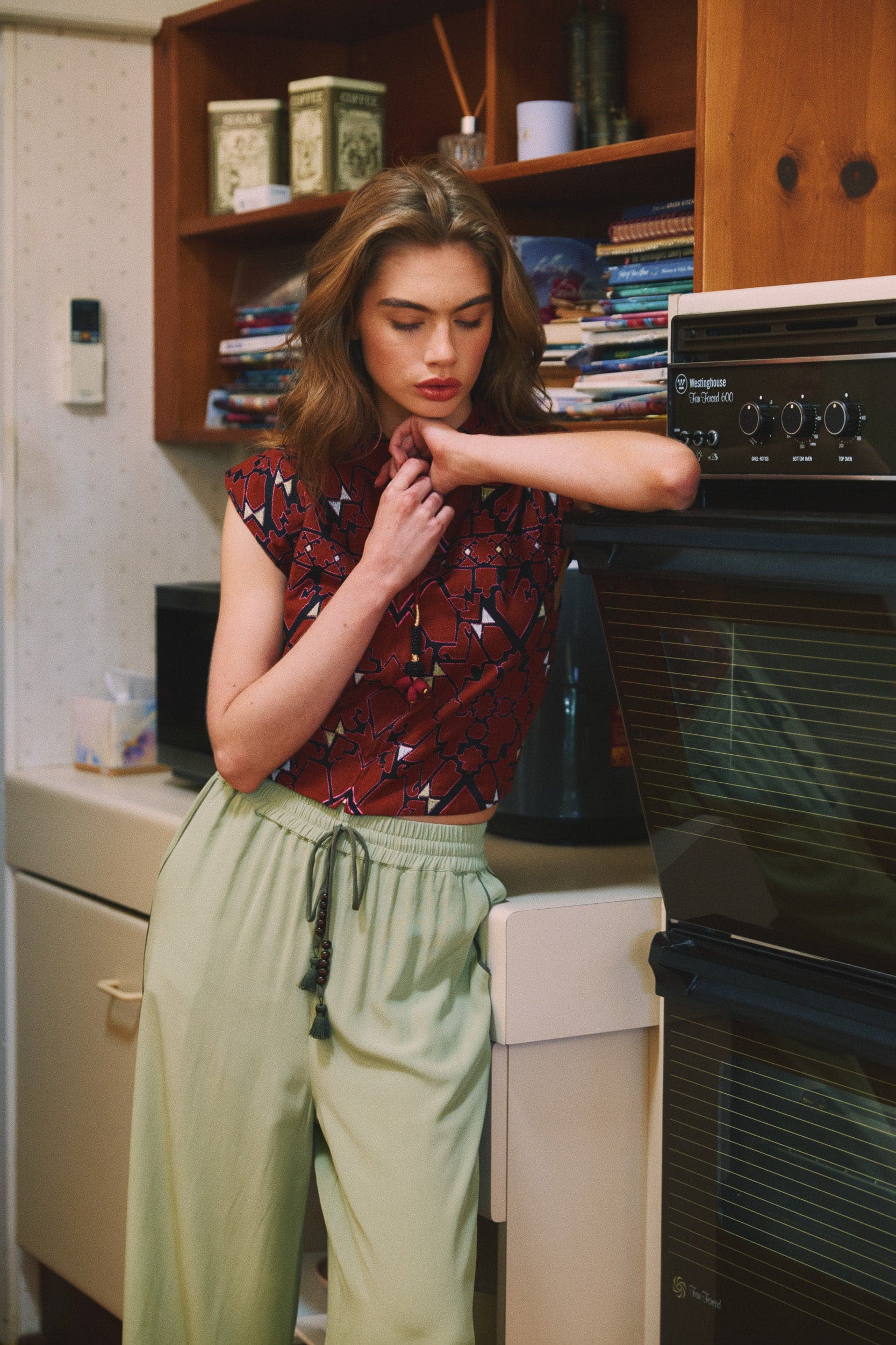 Jericho Embroidered Cotton Vest