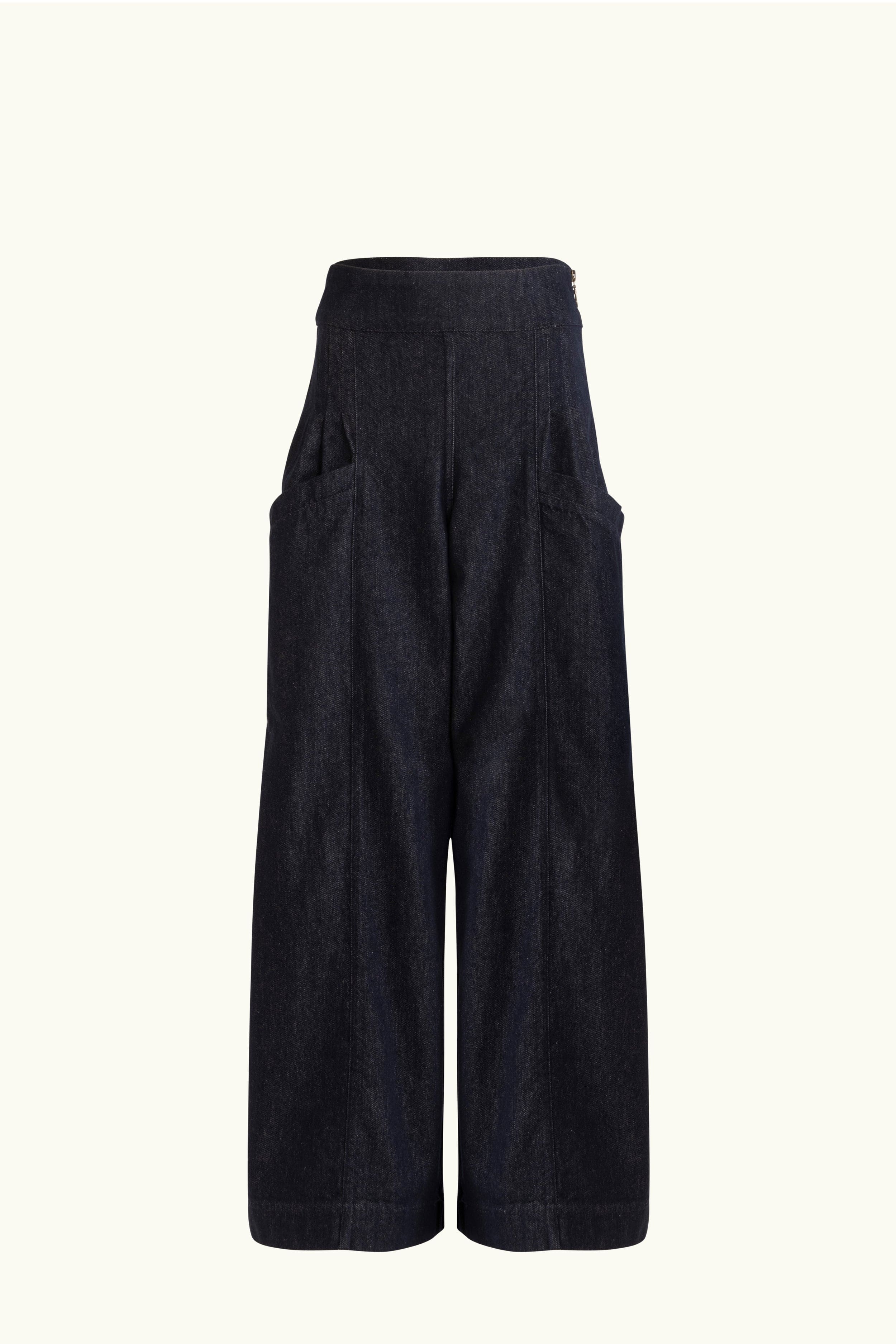 Carla Denim Wide Leg Jean