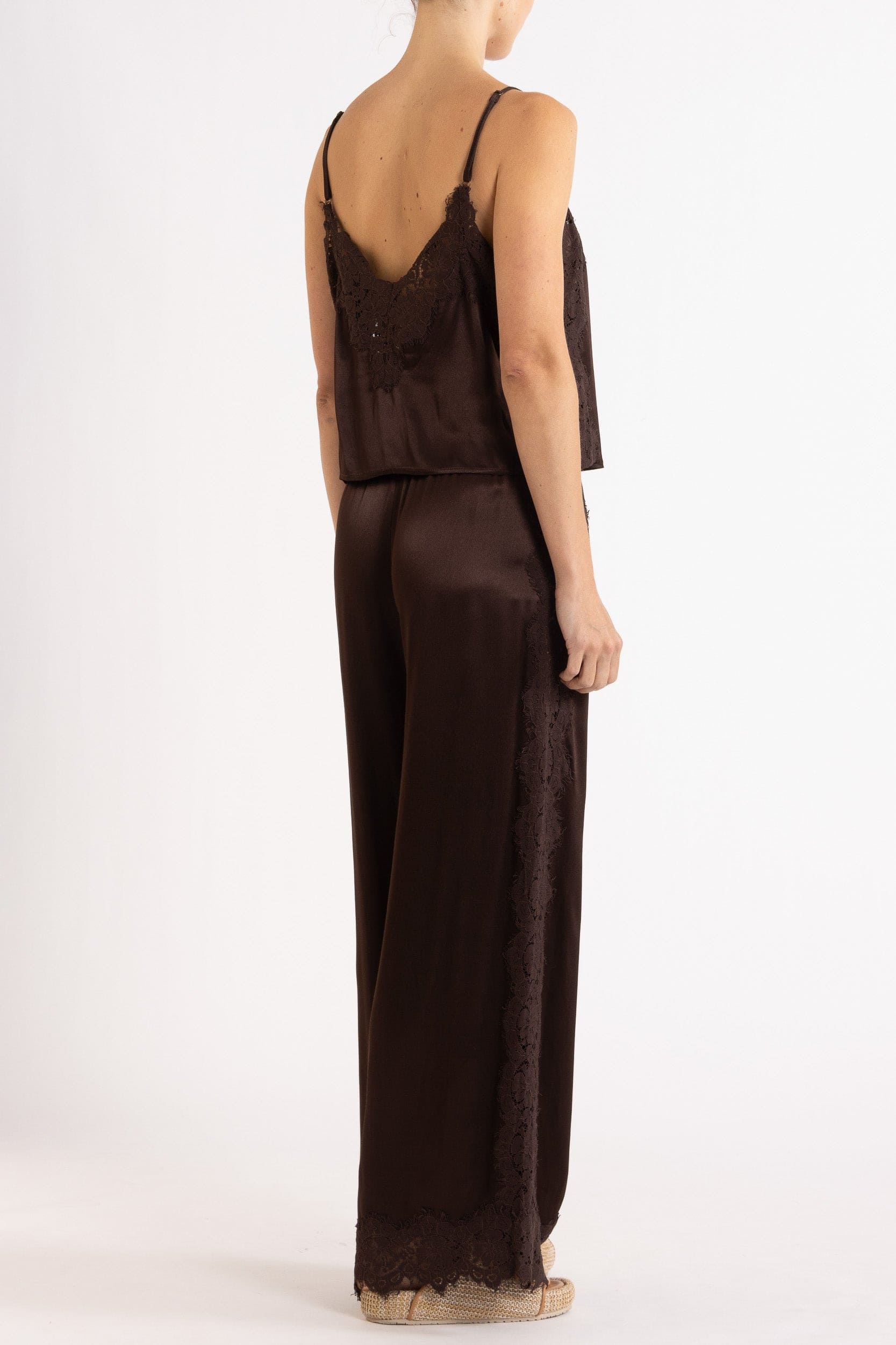Lenny Satin Lace Cami