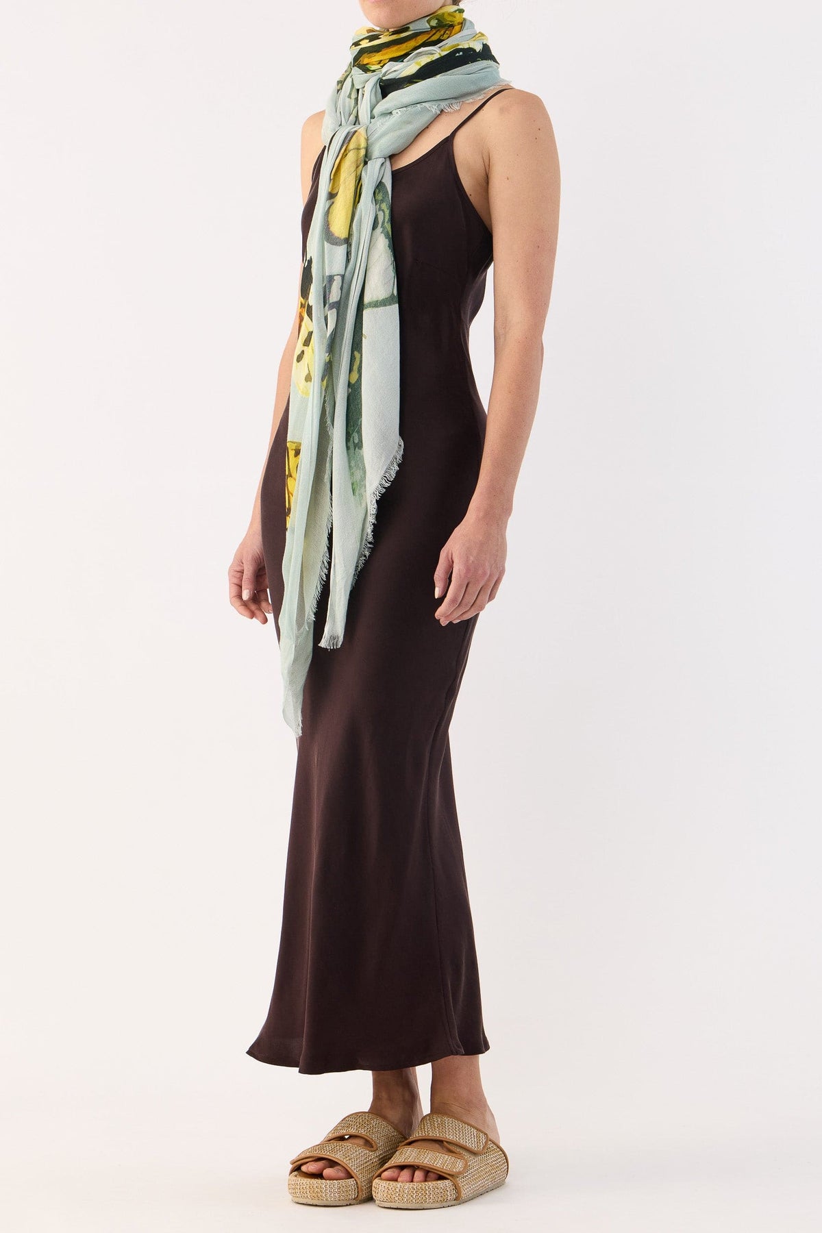 Apothecary Micromodal Butterfly Print Scarf