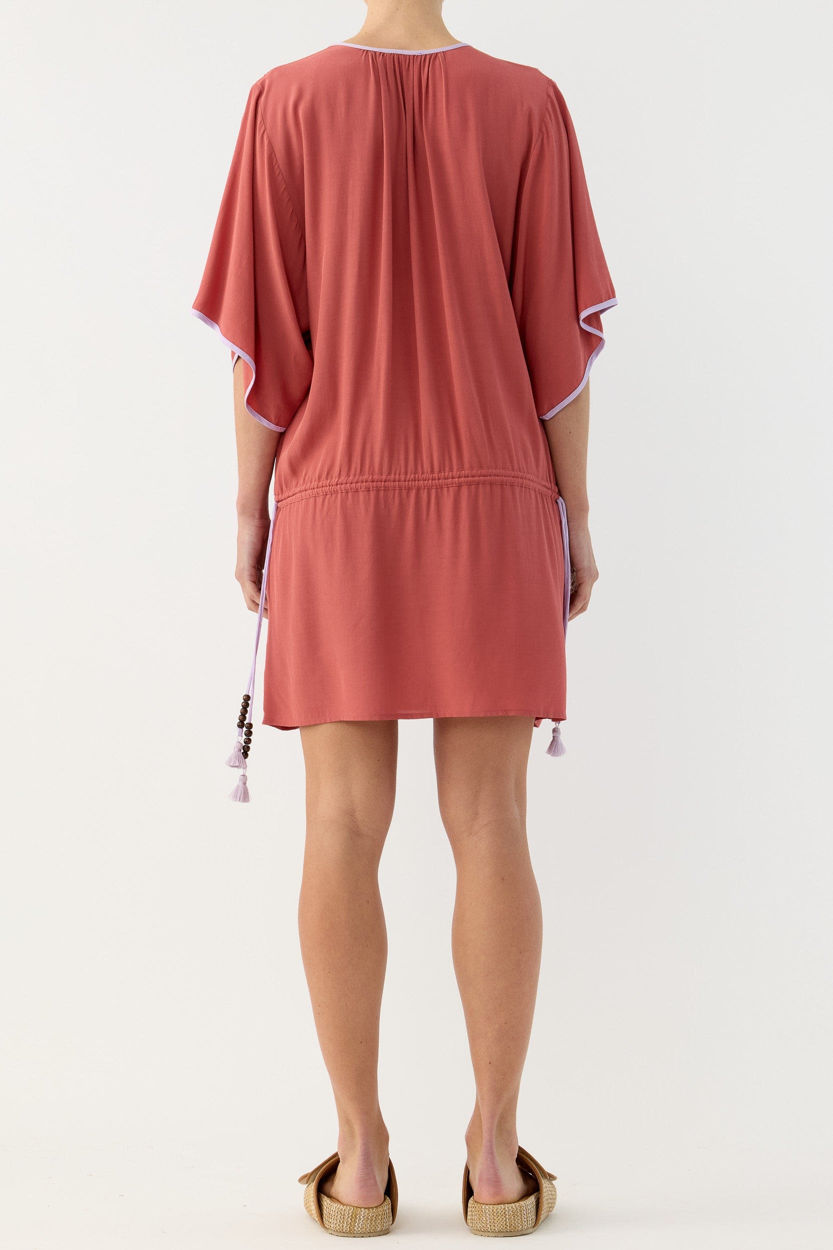 Marigold Gathered Short Tunic