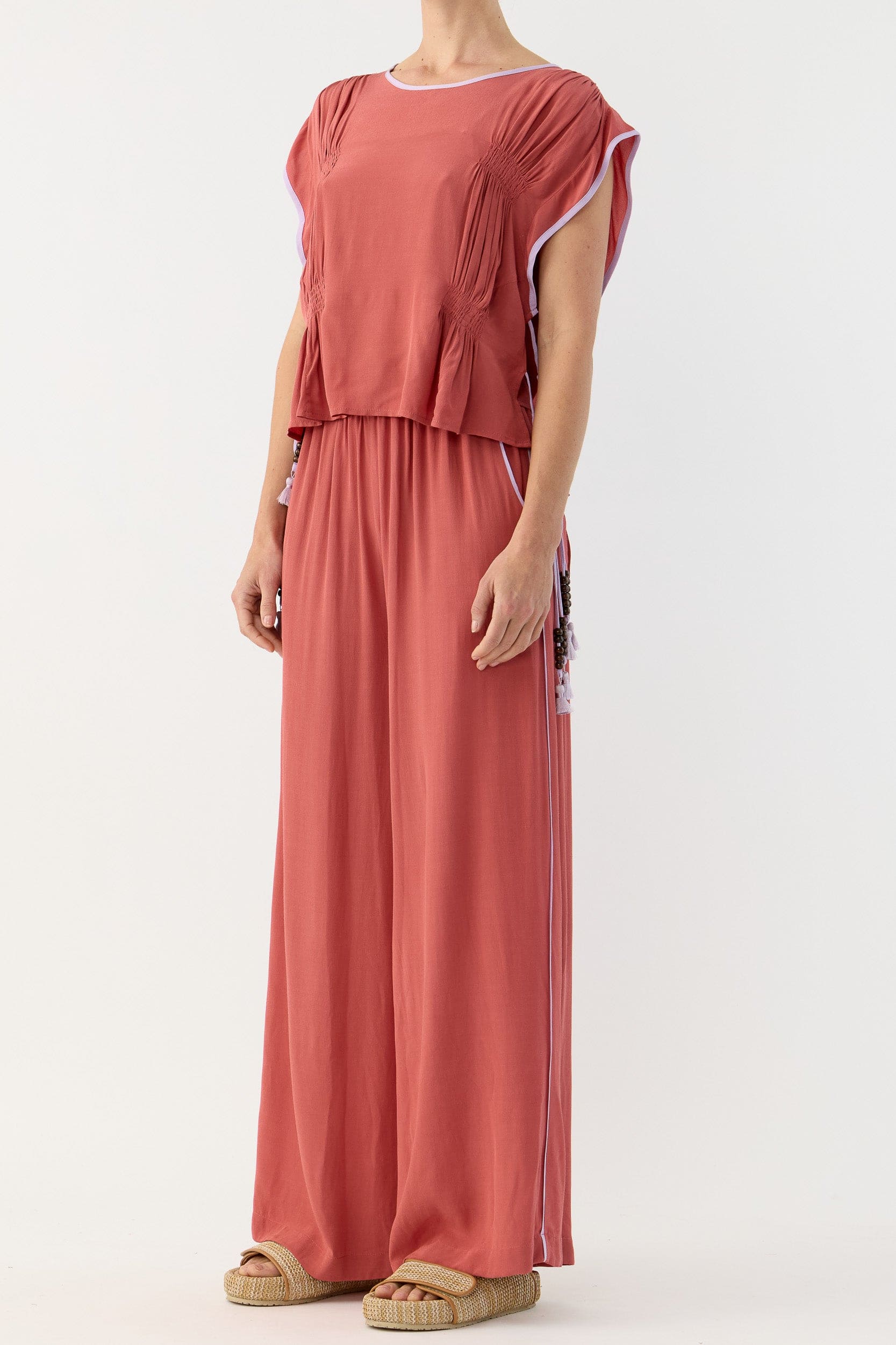 Marigold Gathered Top