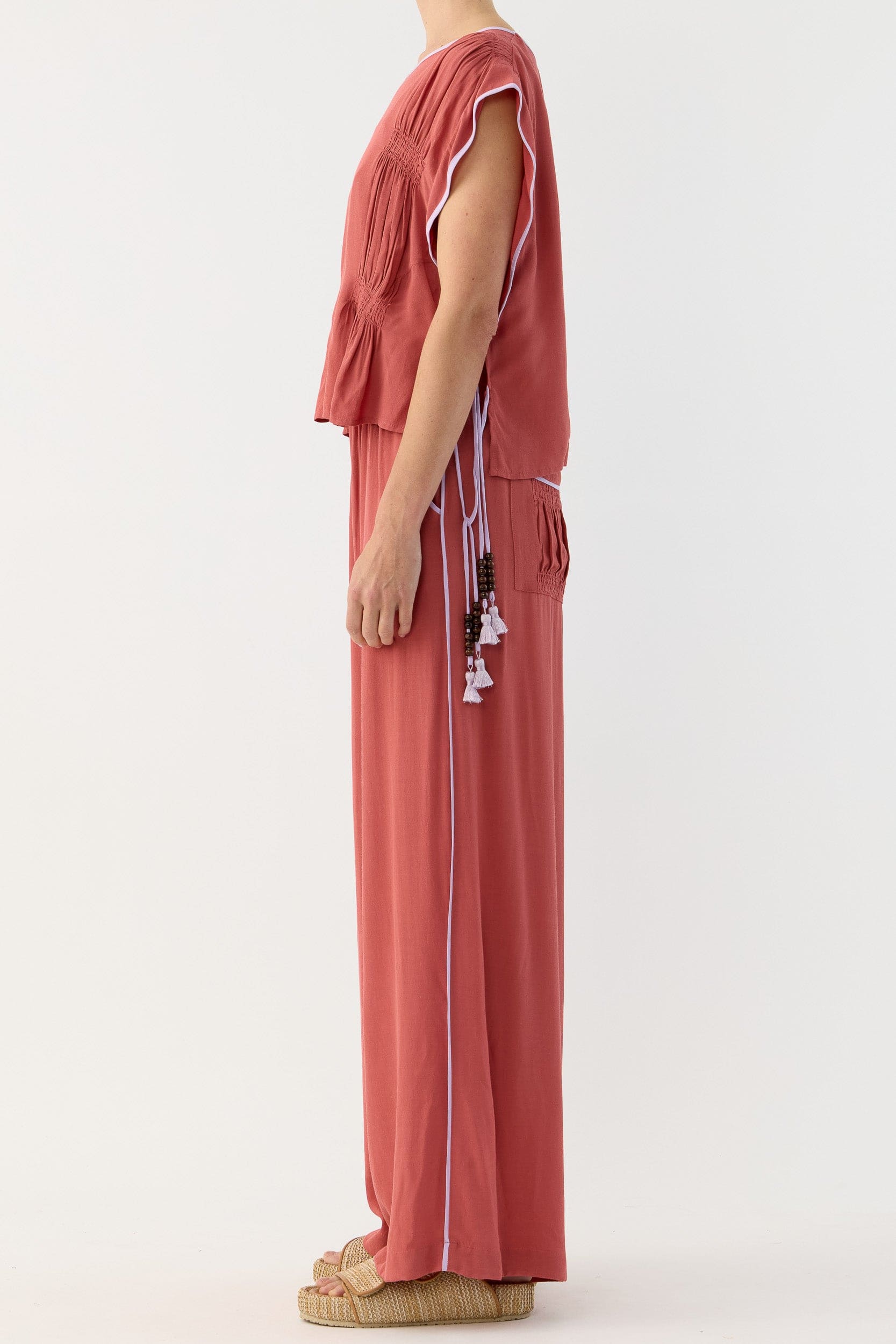 Marigold Gathered Top