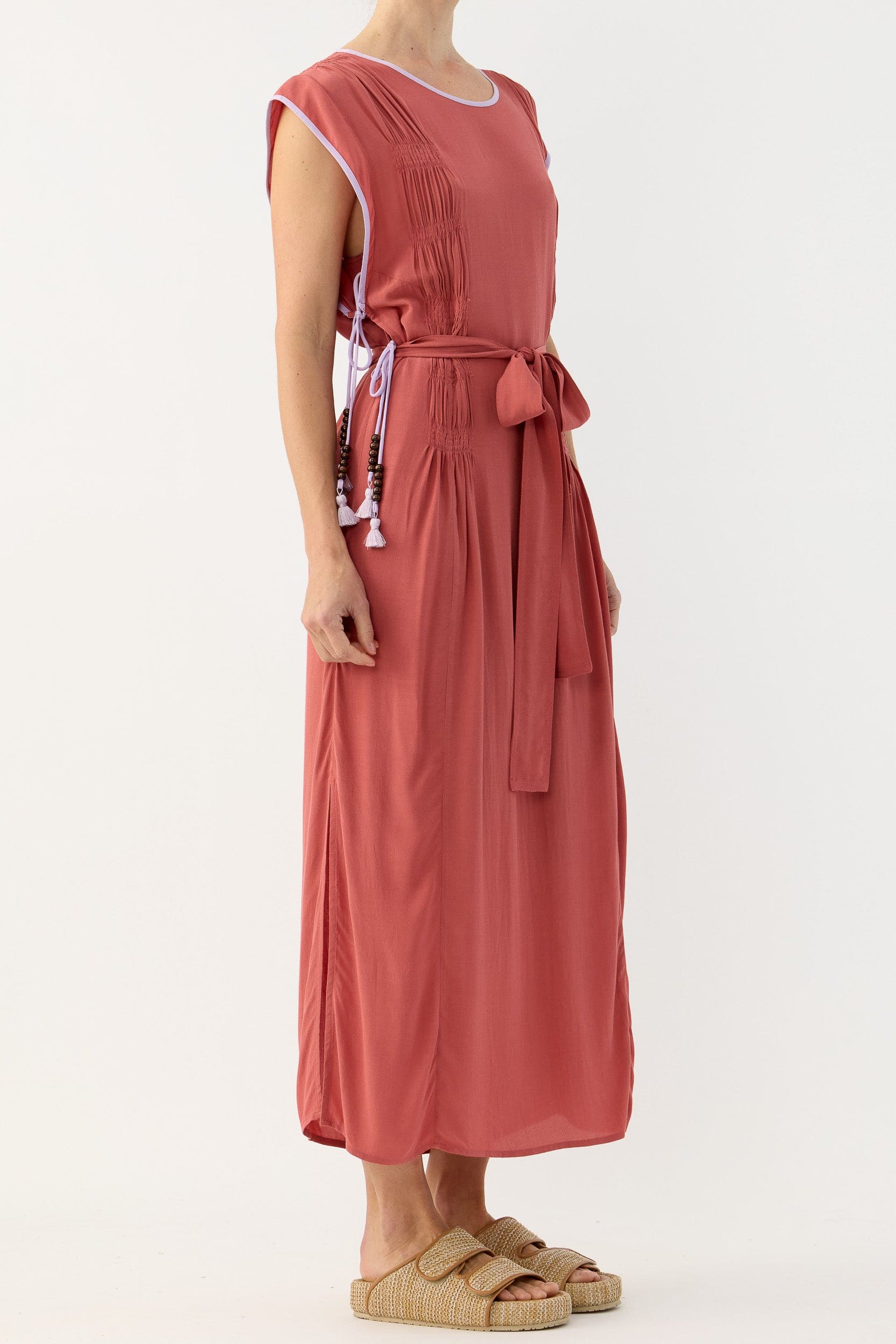 Marigold Gathered Long Tunic