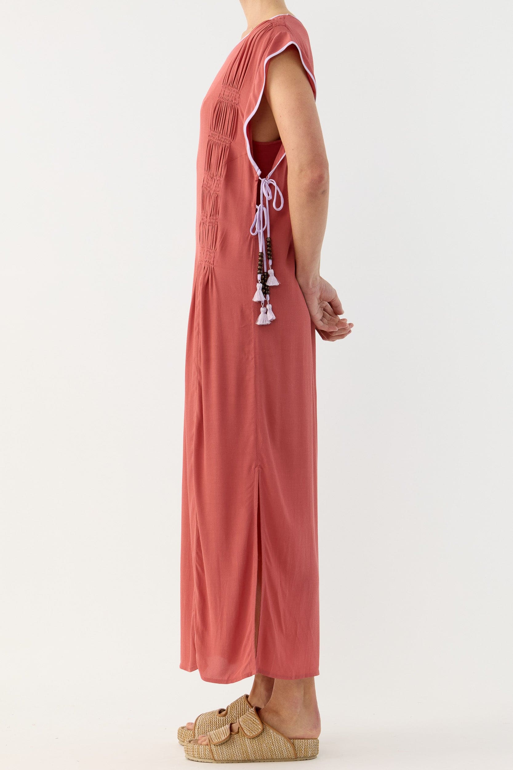 Marigold Gathered Long Tunic