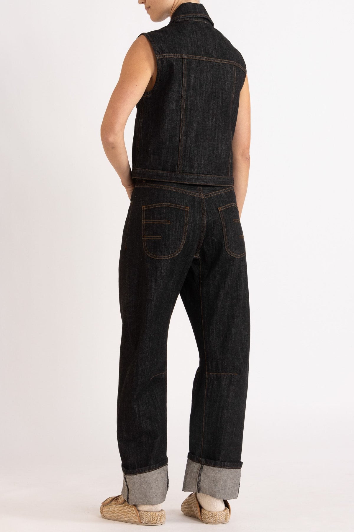 Clay Denim Vest