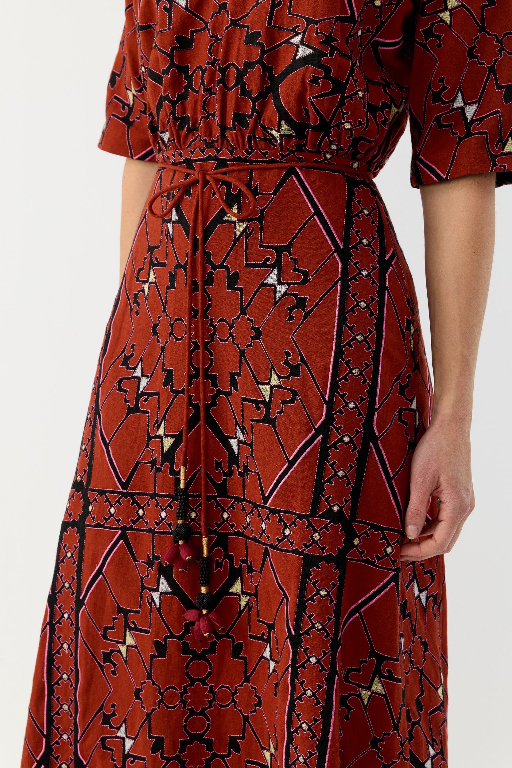 Jericho Embroidered Cotton Dress