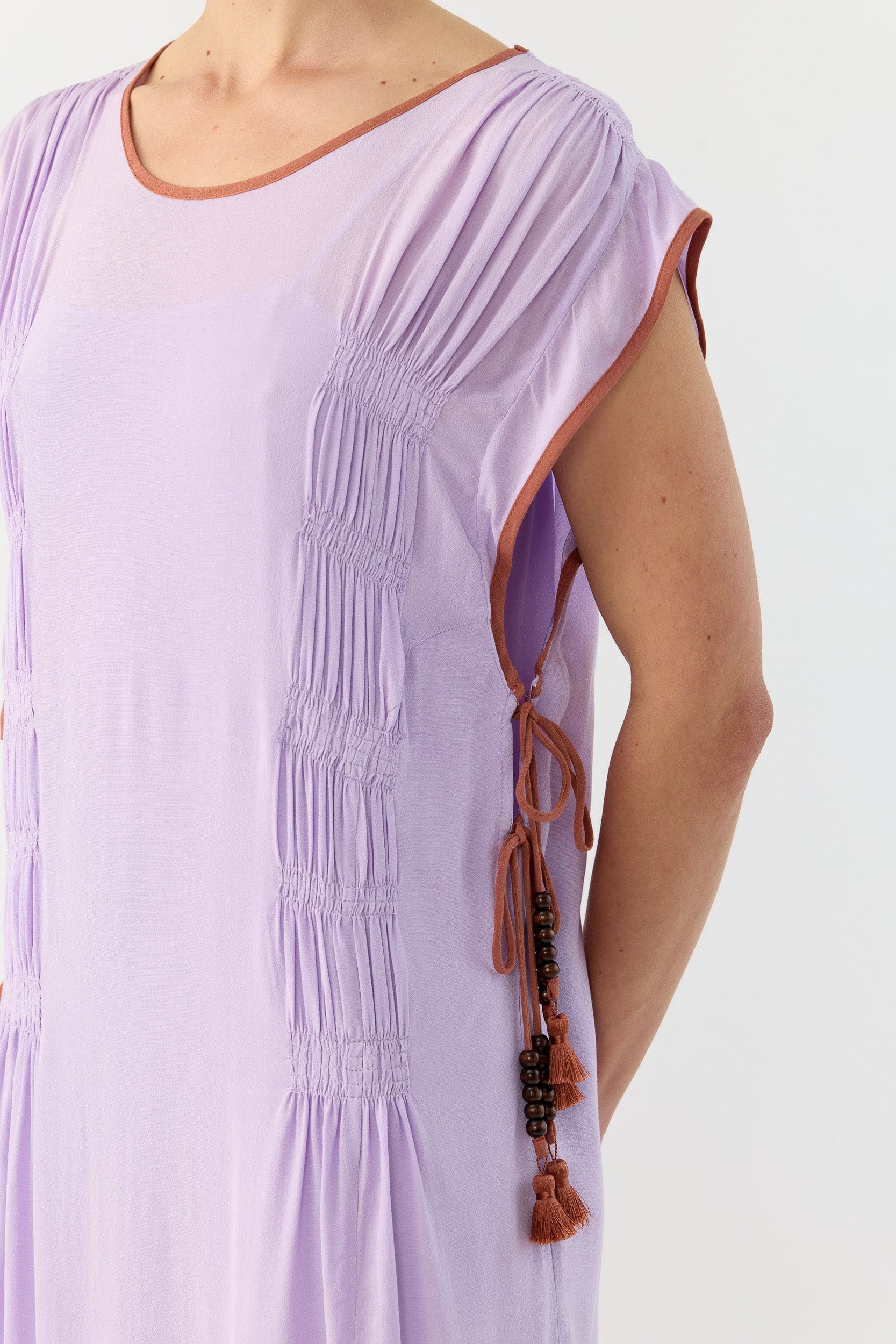 Marigold Gathered Long Tunic