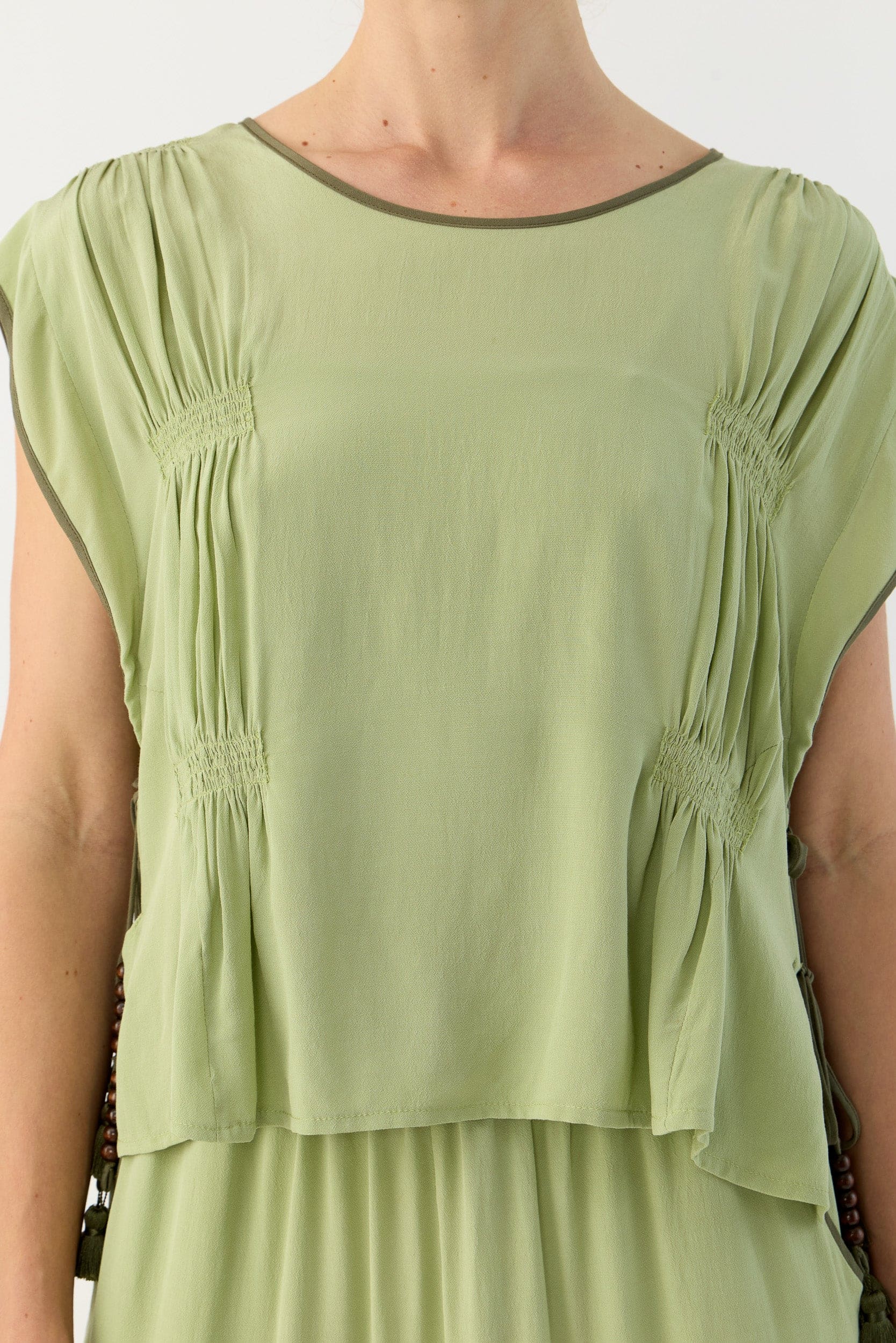 Marigold Gathered Top